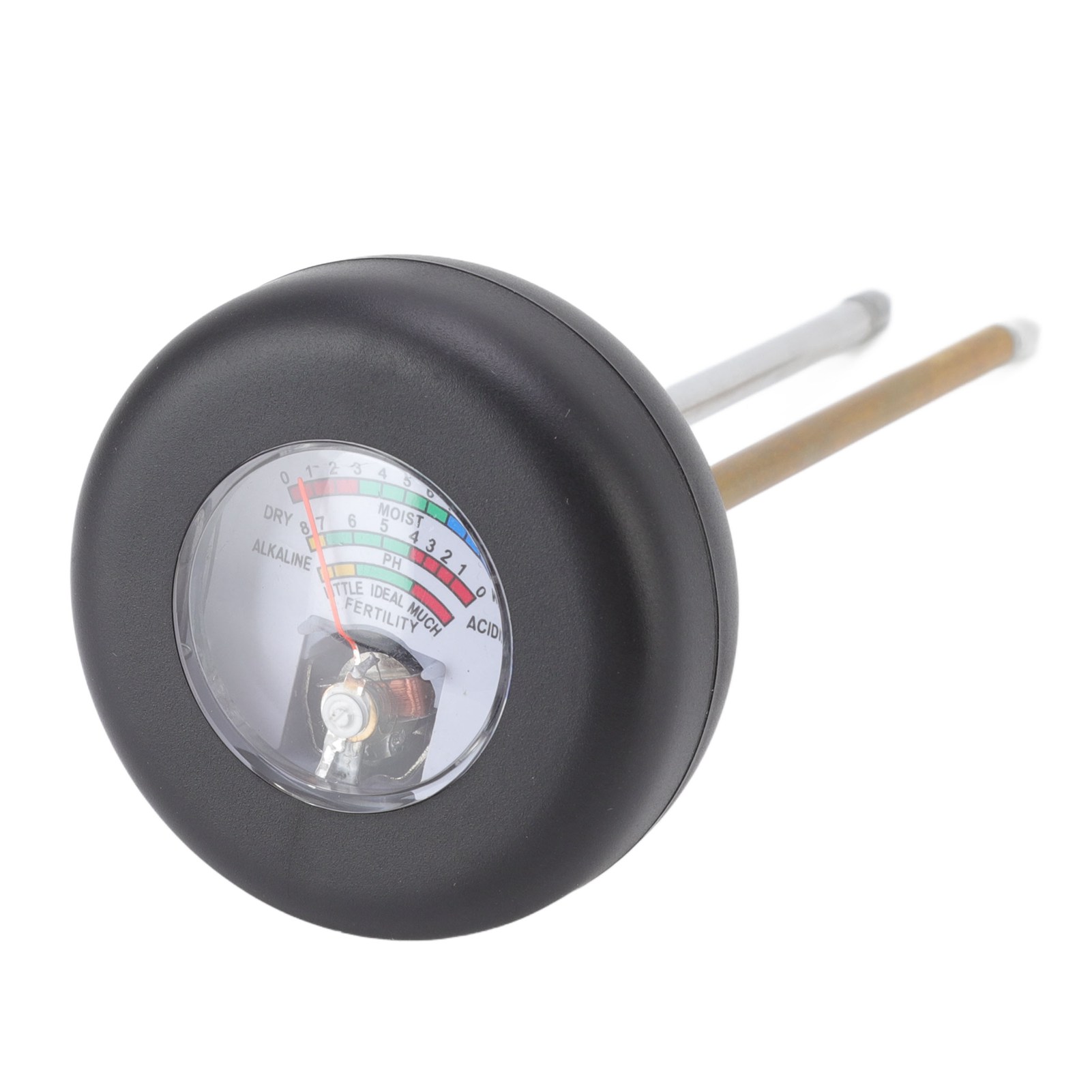 3-in-1-bodentester: Feuchtigkeit, Ph-wert Und Fruchtbarkeit. Doppelte, Empfindliche Sonde Und Gut Lesbare Skala.