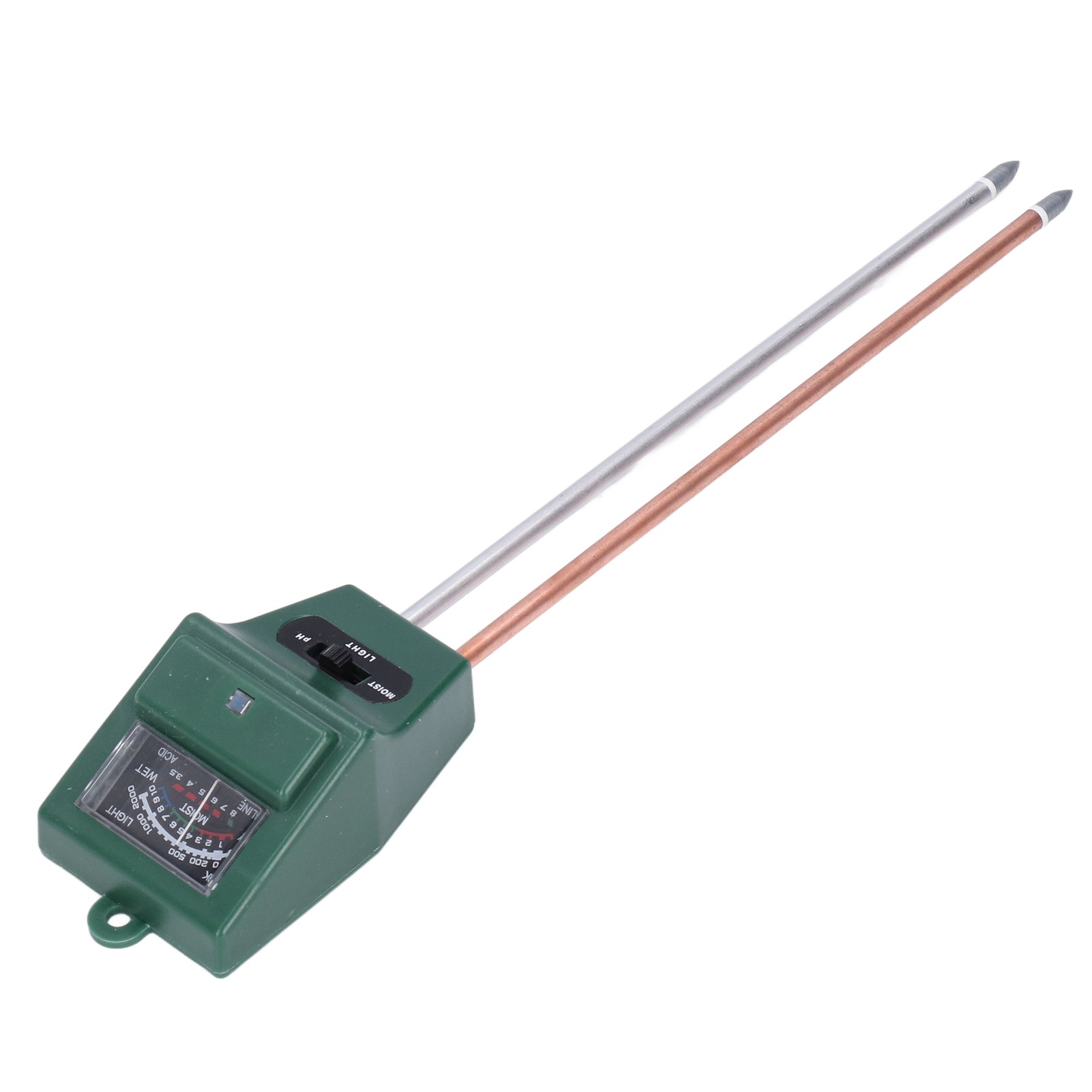 Boden-ph-meter 3-in-1 Pflanzenfeuchtigkeitsmesser Beleuchtungsstärkemesser Mehrzweck-digitalmesssonde Für Innen- Und Außenbereich
