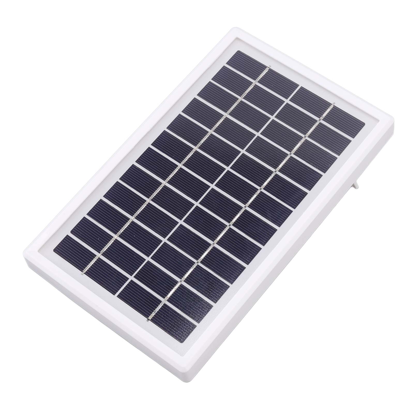 Tragbares 12v 3w Dc-solarpanel Mit Hohem Wirkungsgrad, Halbflexibel, Für Mobiltelefone Und Autos