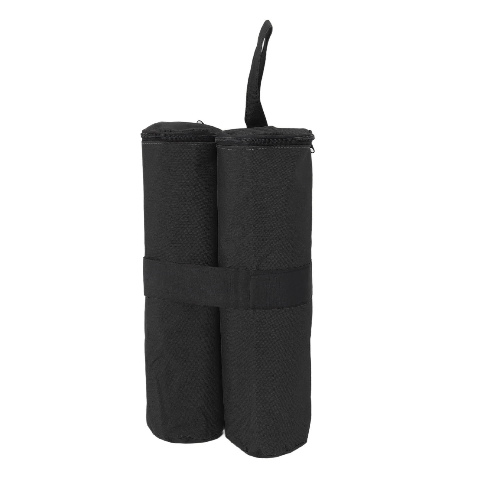 Zeltgewichtssack, Klettverschluss, Schwarz