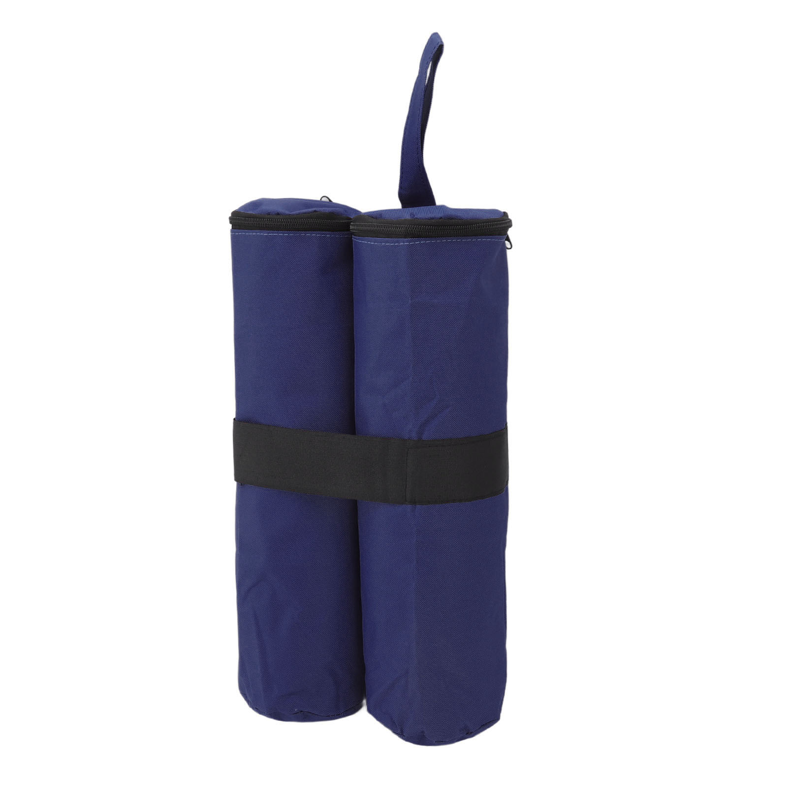 Zeltgewichtssack Mit Klettverschluss – Fester Gewichtssack Für Zelte, Markisen Und Sonnenschirme – Marineblau