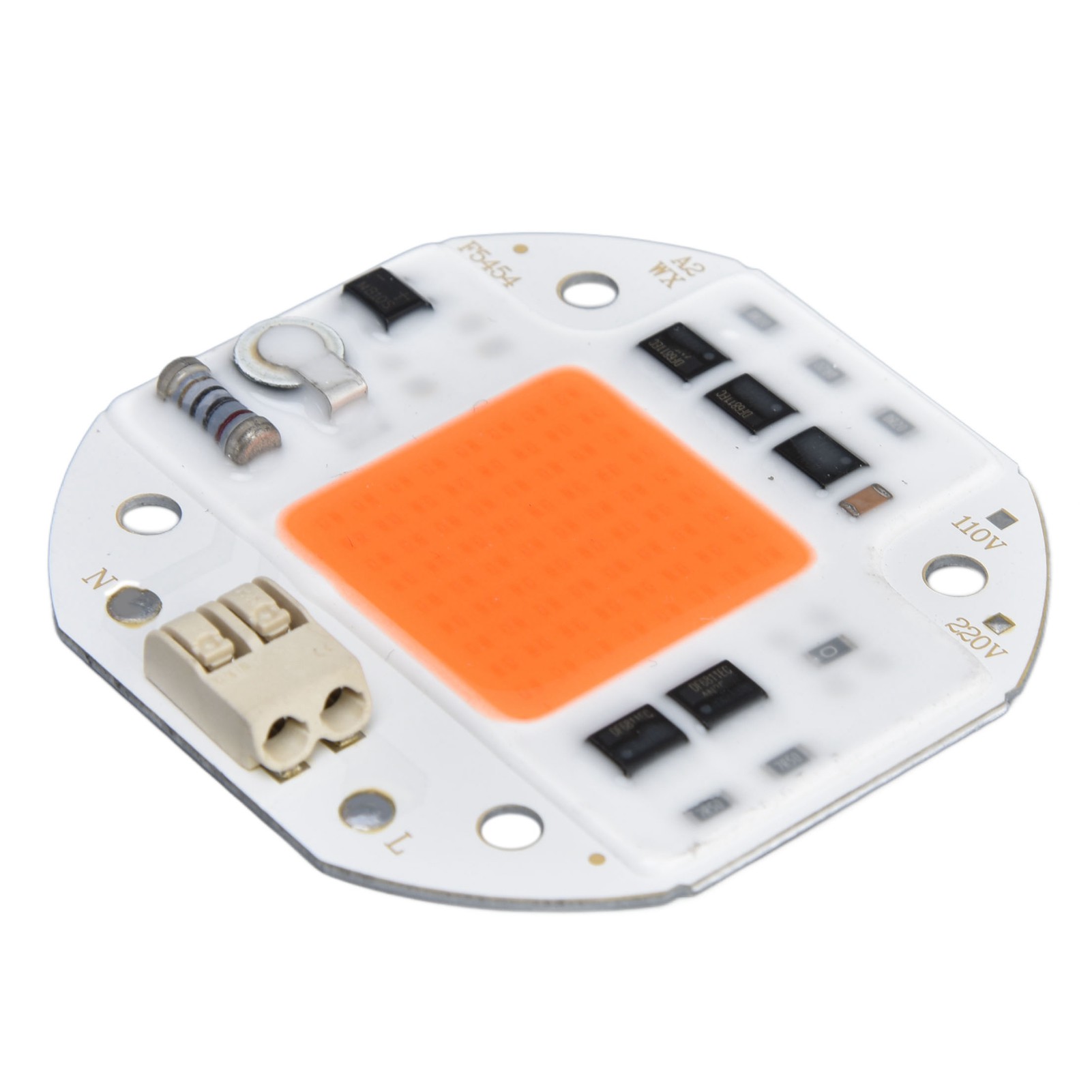 Led-cob-chip-pflanzenlampe, 110 V, Vollspektrum 380–800 Nm, 100 W