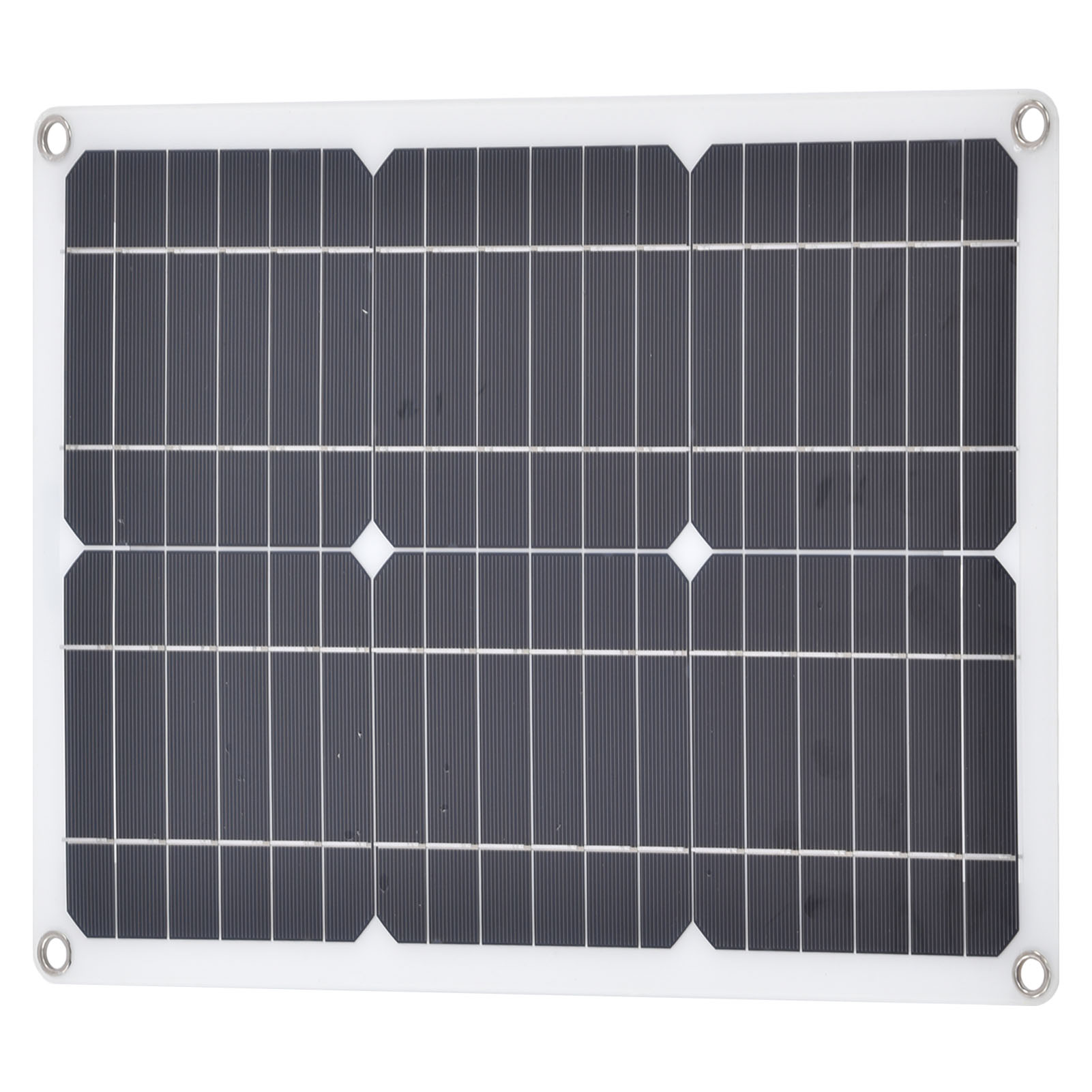 Solarpanel Mit Zwei Usb-anschlüssen, Vielseitiges Tragbares Solarpanel-ladegerät, Photovoltaik-ladefunktion Mit 10-a-regler