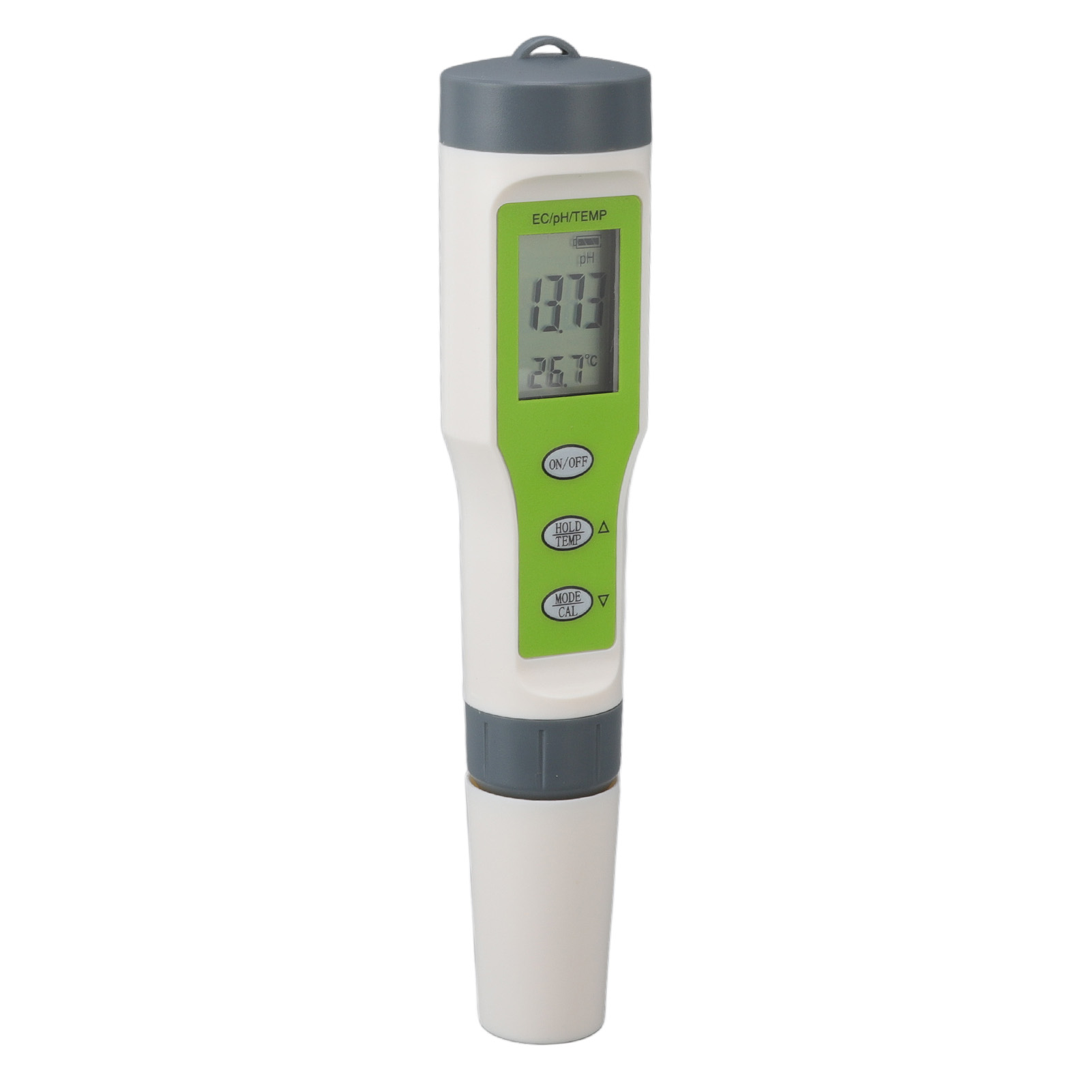 3-in-1 Wasserqualitätsprüfstift (ec, Temperatur, Ph) – Hochpräziser Digitaler Ec-wasserprüfer Mit Testpulver