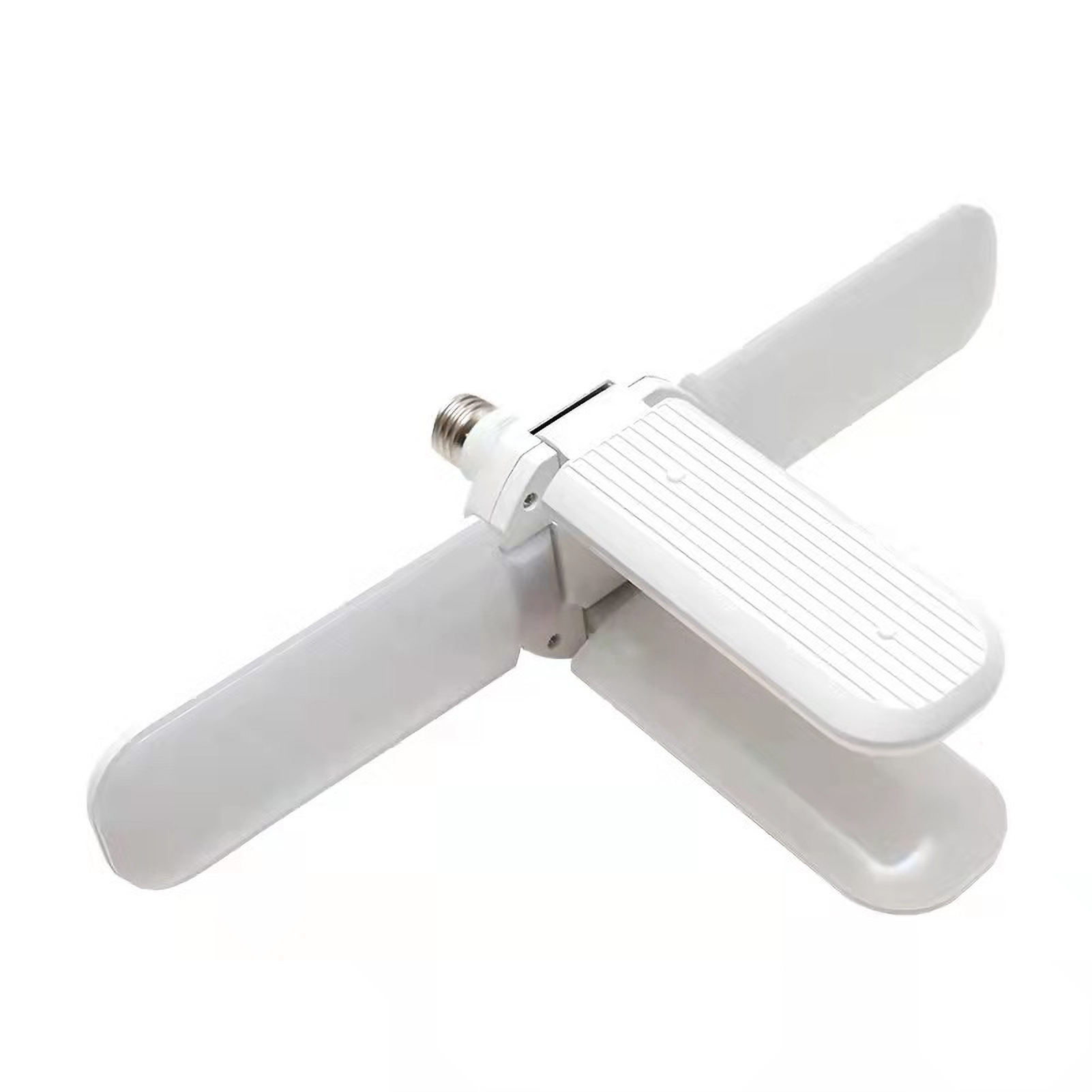 Faltbare Led-lampe Mit 3 Flügeln, Hoher Helligkeit, Korrosionsbeständig, Gute Wärmeableitung, E27-fassung, 45 W