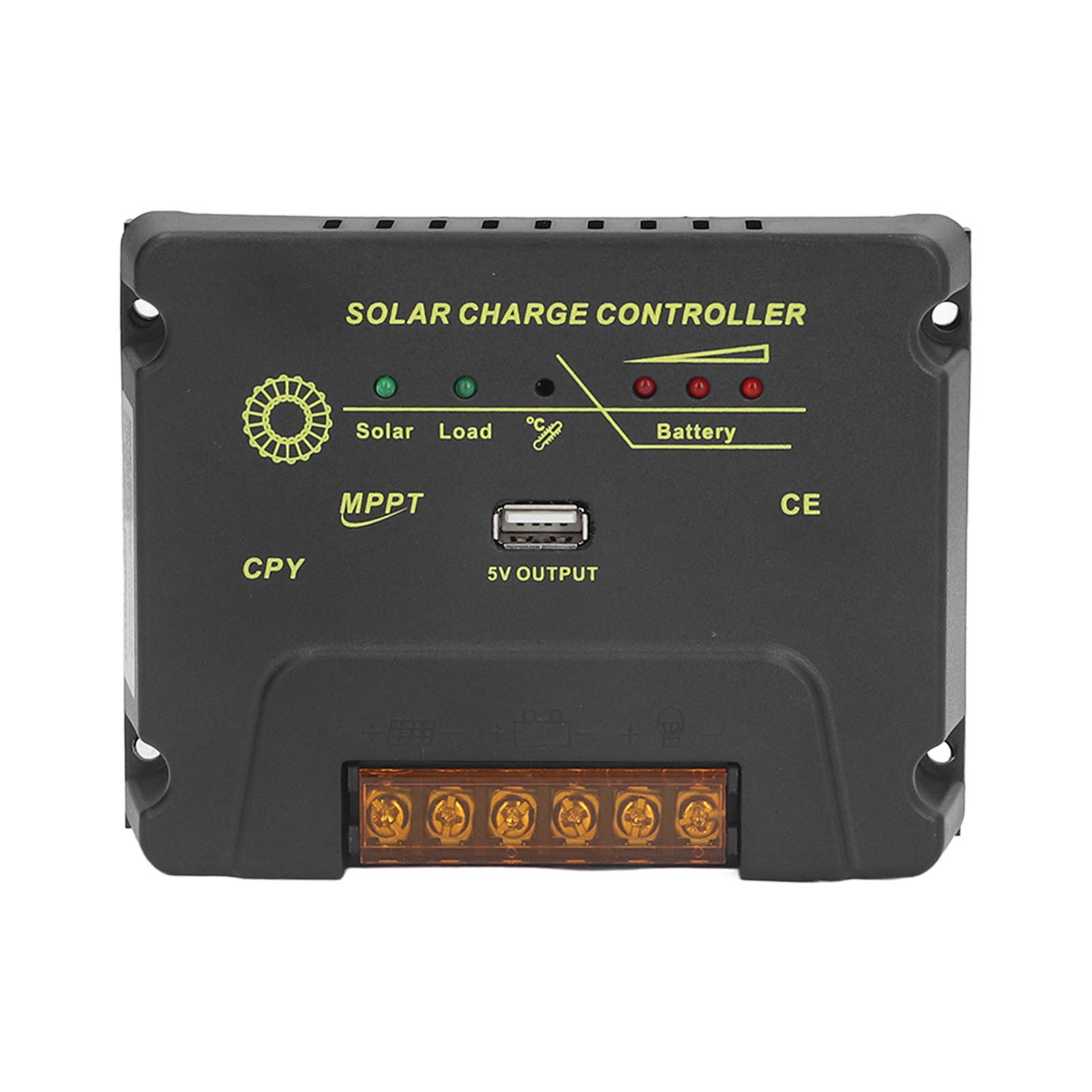 Mppt-solarladeregler Für 12v/24v 20a Photovoltaik-stromerzeugung, Mit Mikrocontroller (mcu)