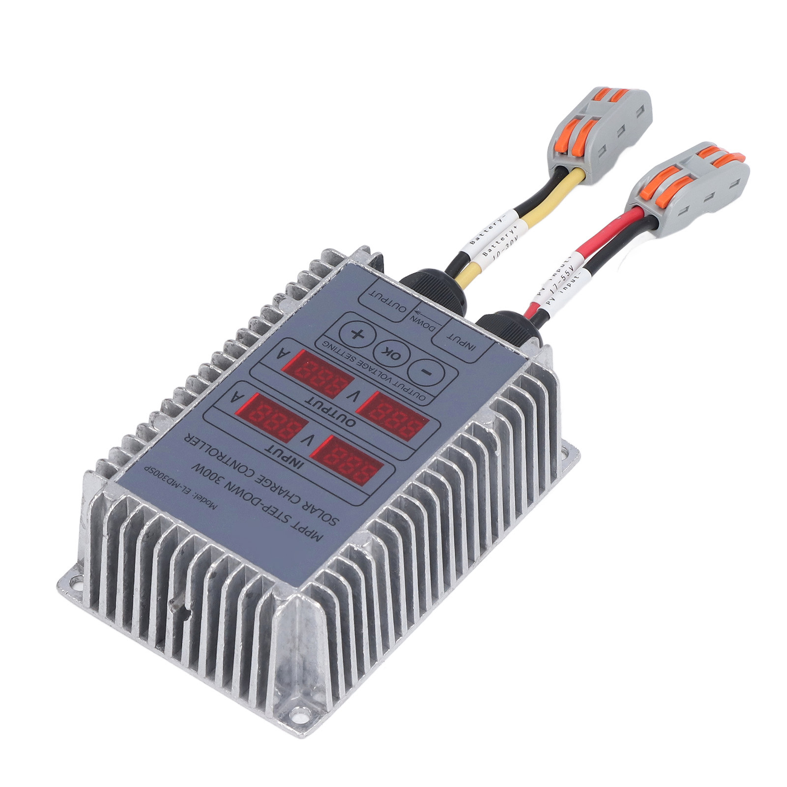 Mppt-abwärtswandler 10-30v Solarladeregler, Einstellbare Regelung Für 300w Batterie
