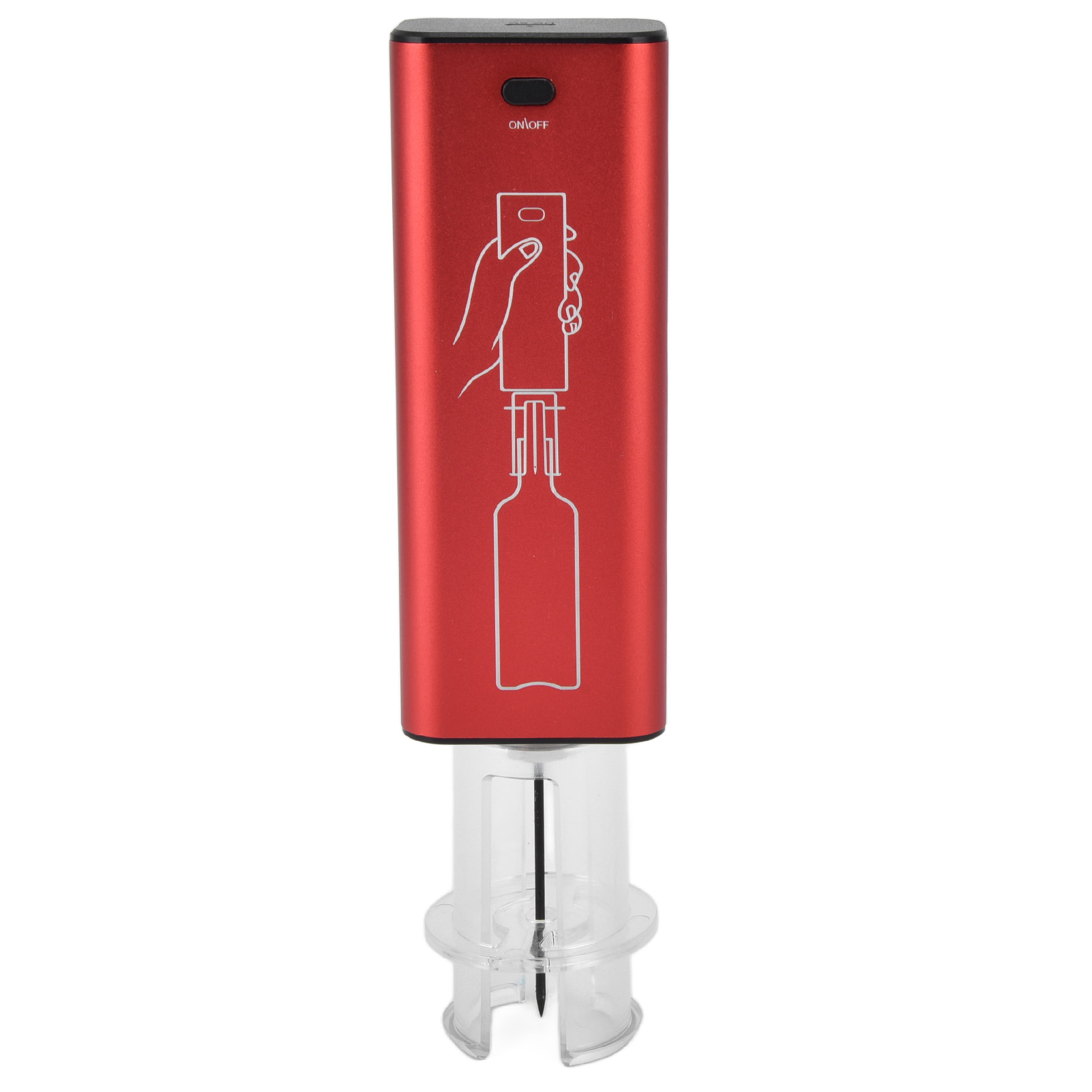Elektrischer Korkenzieher Aus Aluminiumlegierung Mit Usb-ladefunktion, Automatischem Korkenzieher Und Folienschneider Für Partys Und Restaurants