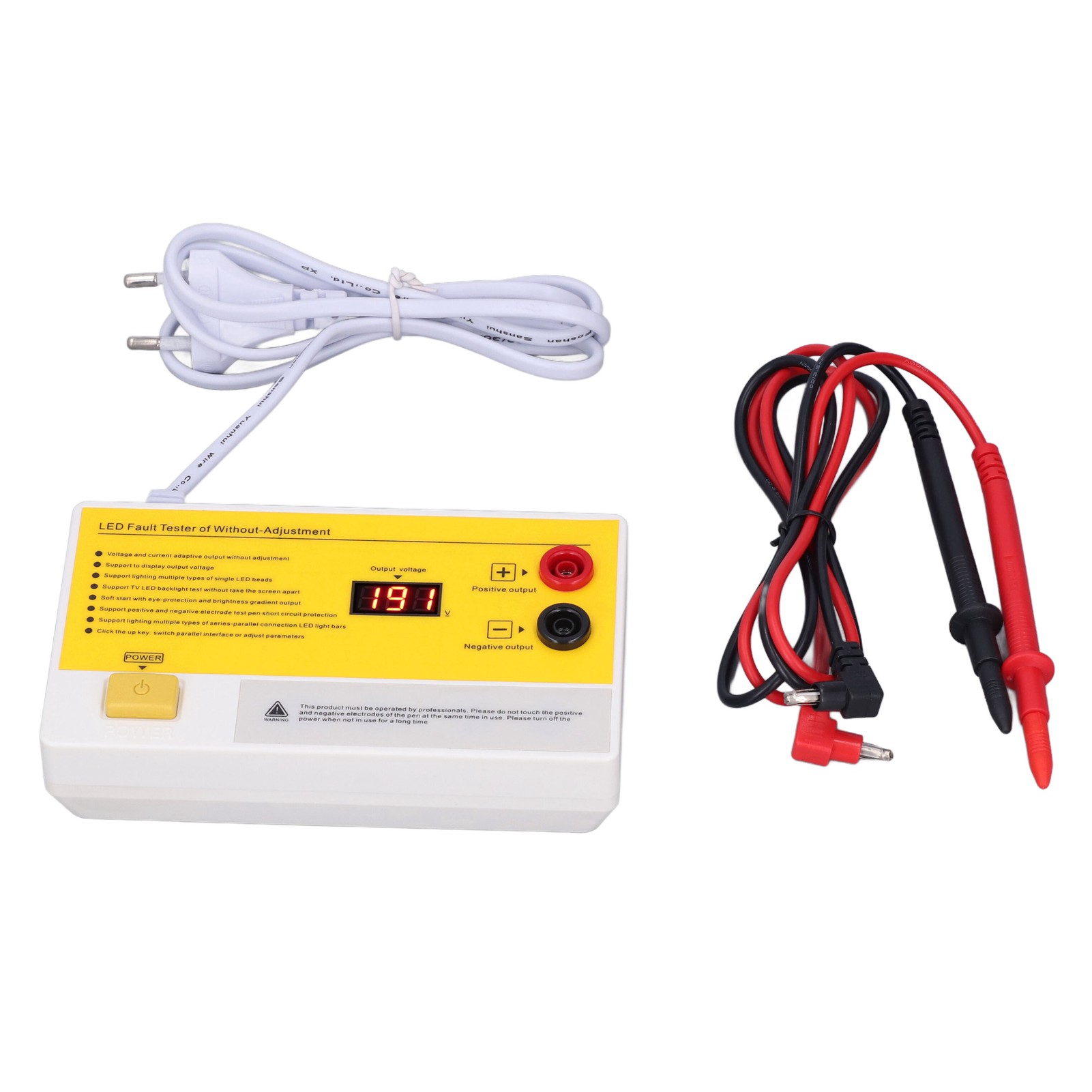 Led-tv-hintergrundbeleuchtungstester, Mehrzweck-testgerät Für Led-streifen Zur Reparatur Aller Led-leuchten, Ausgang 0–200 V, Eu-stecker 220 V