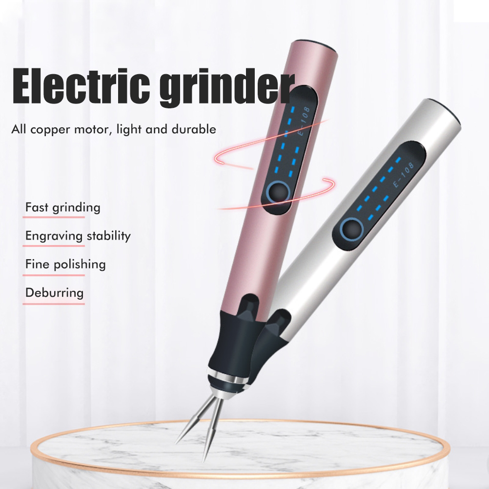 Tragbarer Elektrischer Gravierstift, Kabelloser Mini-gravierer Für Metall- Und Holzschnitzereien
