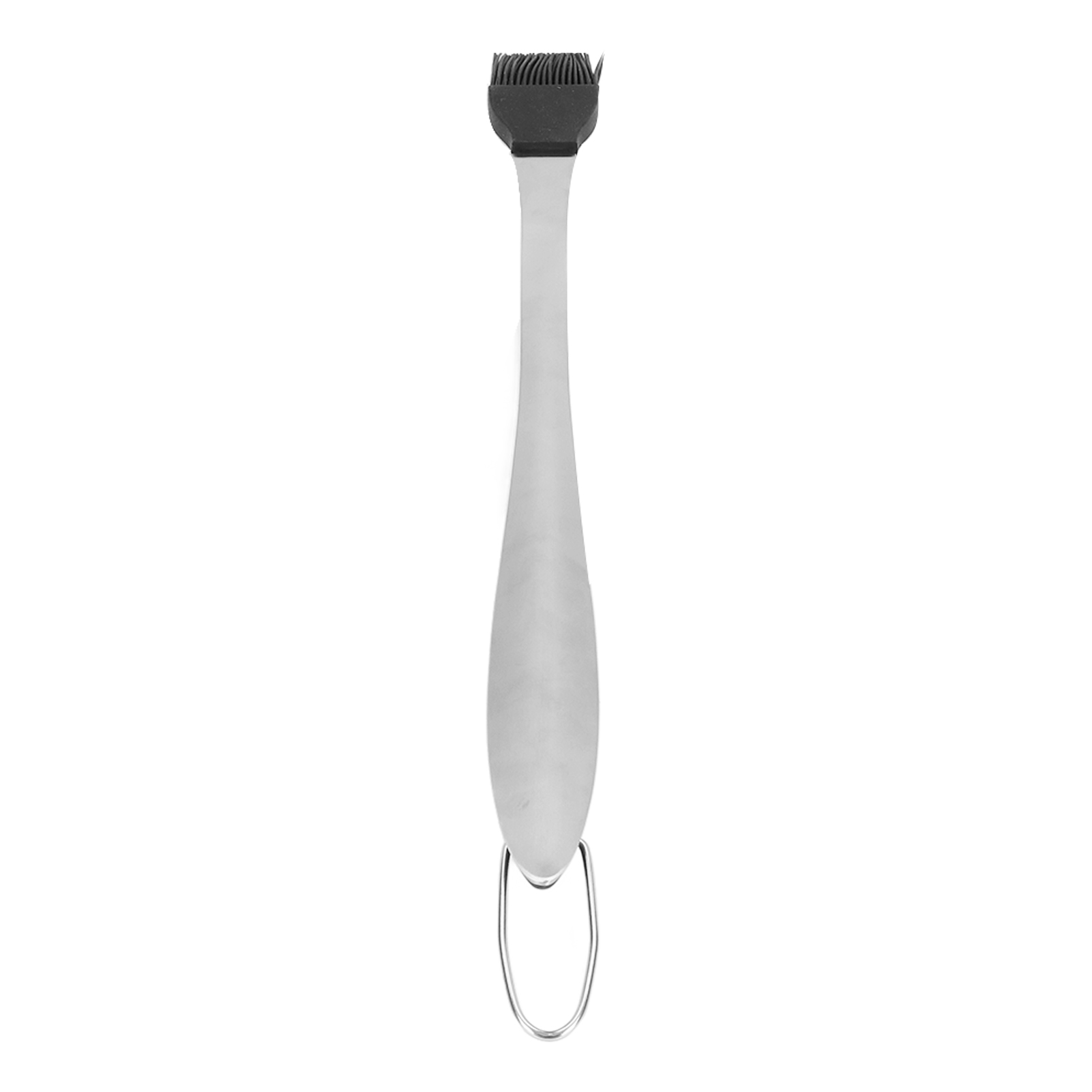 Ölpinsel Aus Edelstahl Mit Langem Griff, Hitzebeständig, Vielseitig Einsetzbar Für Gebäck, Saucen, Grillgut Und Grill