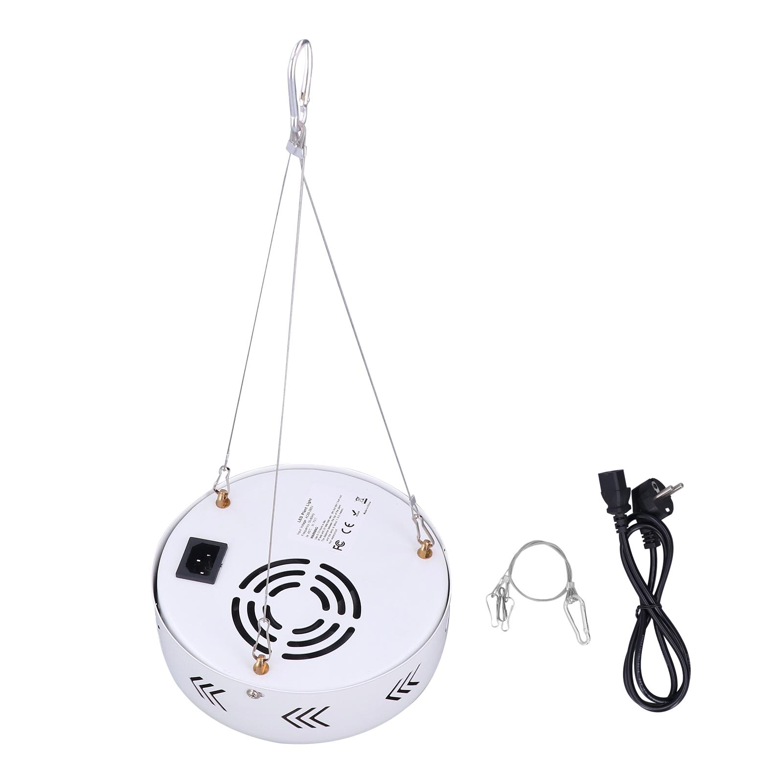 40-w-pflanzenwachstumslampe Mit Vollspektrum-led Für Gartenpflanzen, Setzlinge, Gewächshaus Und Zimmerpflanzen, Eu-stecker 85–265 V