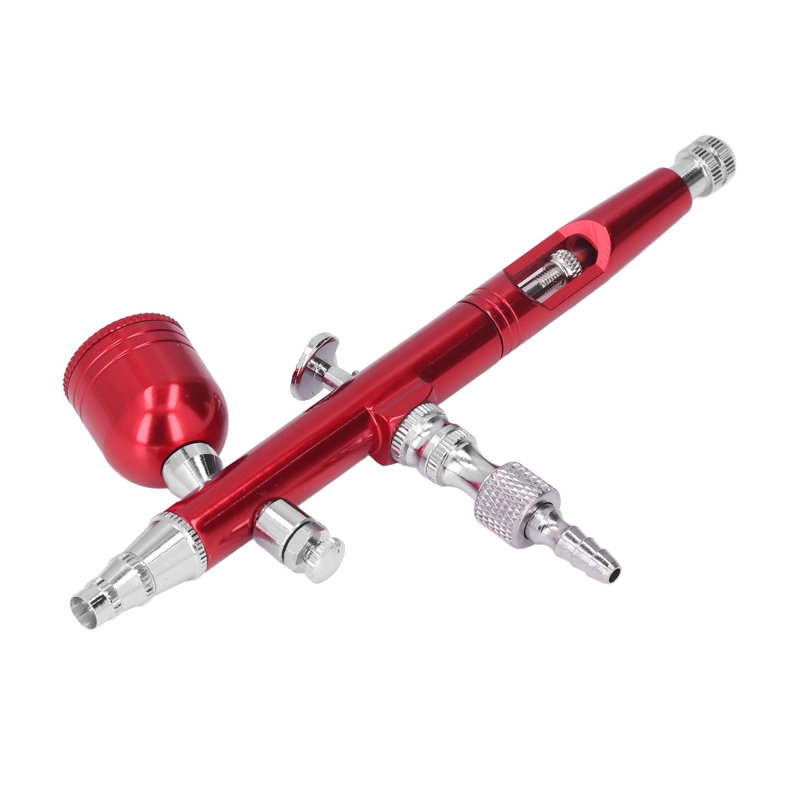 Tragbare Kleine G1/8 Diy-farbspritzpistole Aus Messing Für Make-up, Nagelkunst, Tattoos, Kostümbasteln, Rot