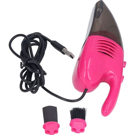 Tastatur-staubsauger Usb-handstaubsauger Mit Starker Saugkraft, Tragbar, Energiesparend, Vielseitig Einsetzbar, Schnelle Reinigung, Mini-staubsauger, Pink