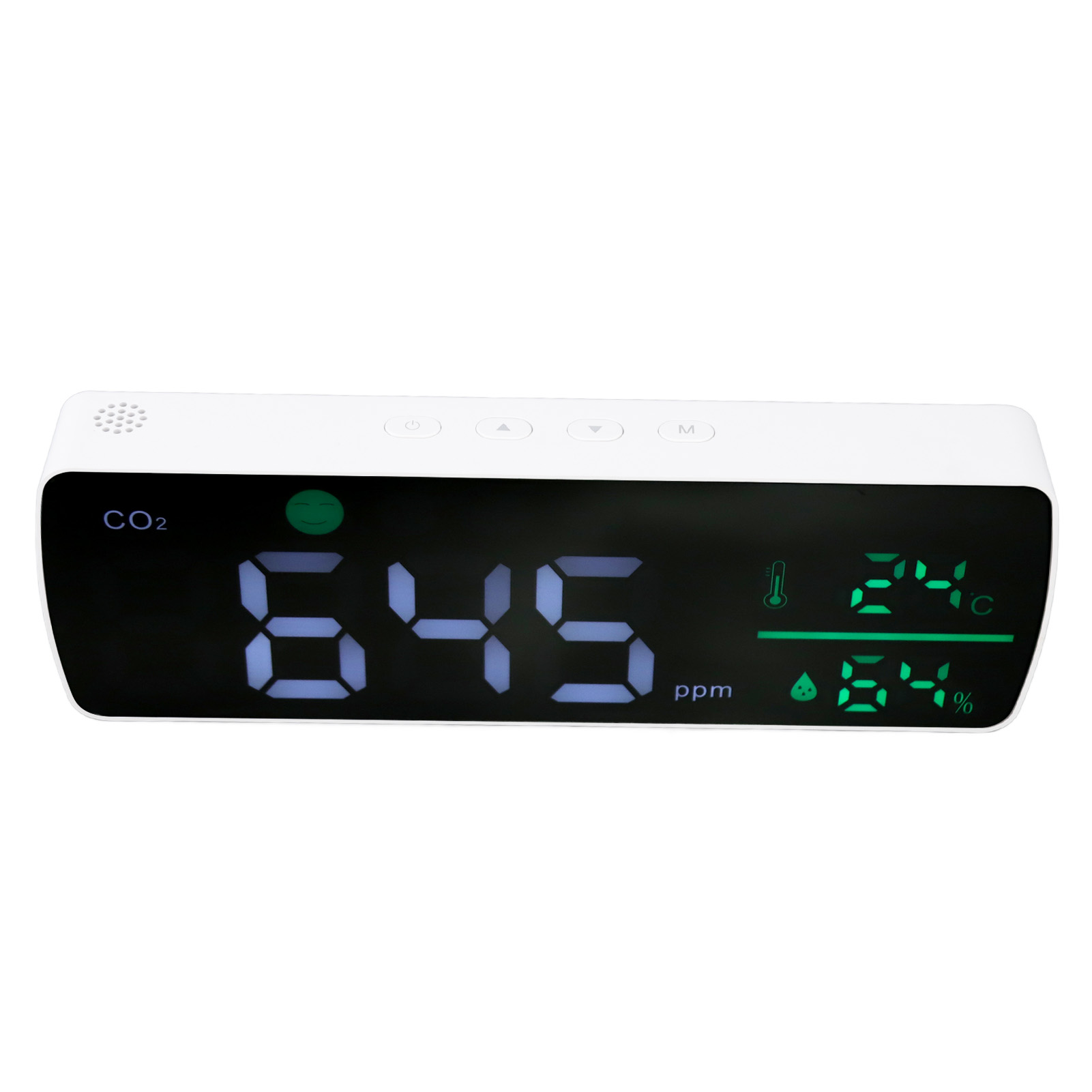 Hochpräziser Co2-monitor Mit Ferninfrarotsensor, 2000-mah-akku, Temperatur- Und Feuchtigkeitssensor Sowie Übersichtlichem Display Für Den Heimgebrauch