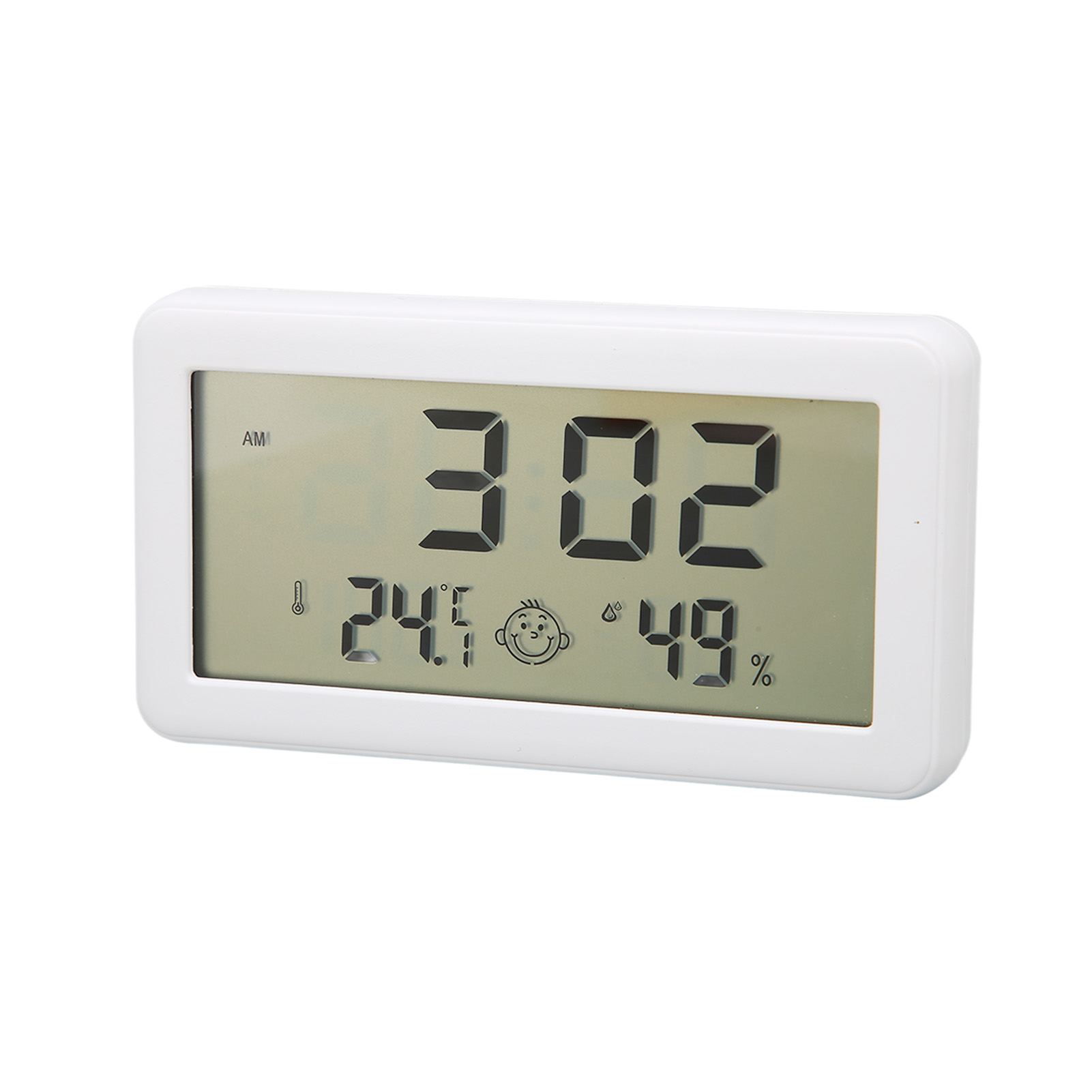 Hochpräzises Lcd-hygrometer-thermometer, Klares Display, Anzeige Für Angenehmes Raumklima, Klappbarer Ständer Für Zuhause Und Büro