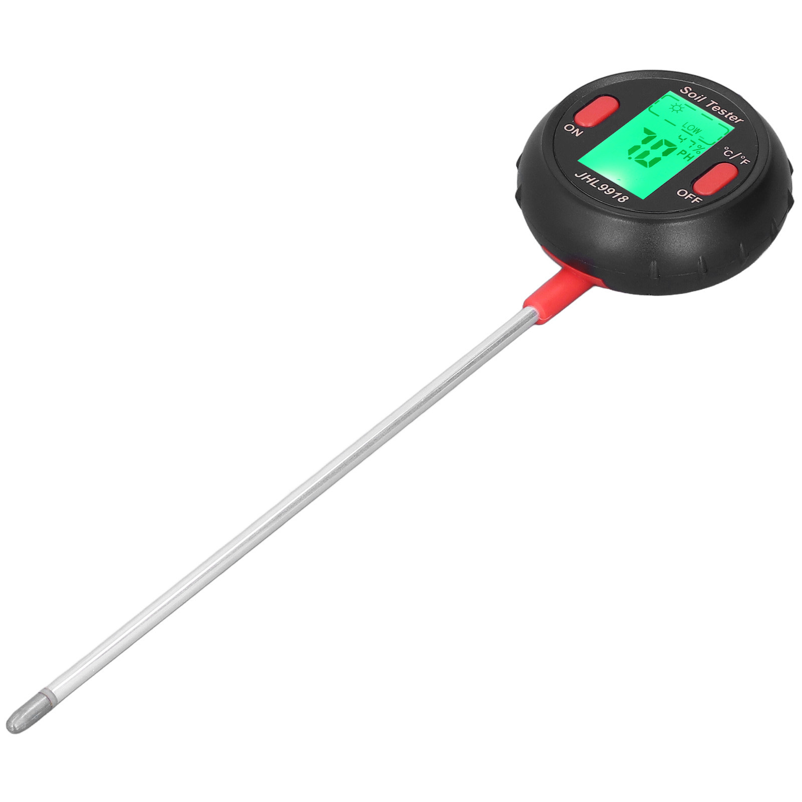 Bodenfeuchtemessgerät 5 In 1 Multifunktional Hohe Genauigkeit Breites Anwendungsspektrum Stabil Langlebig Boden-ph-messgerät