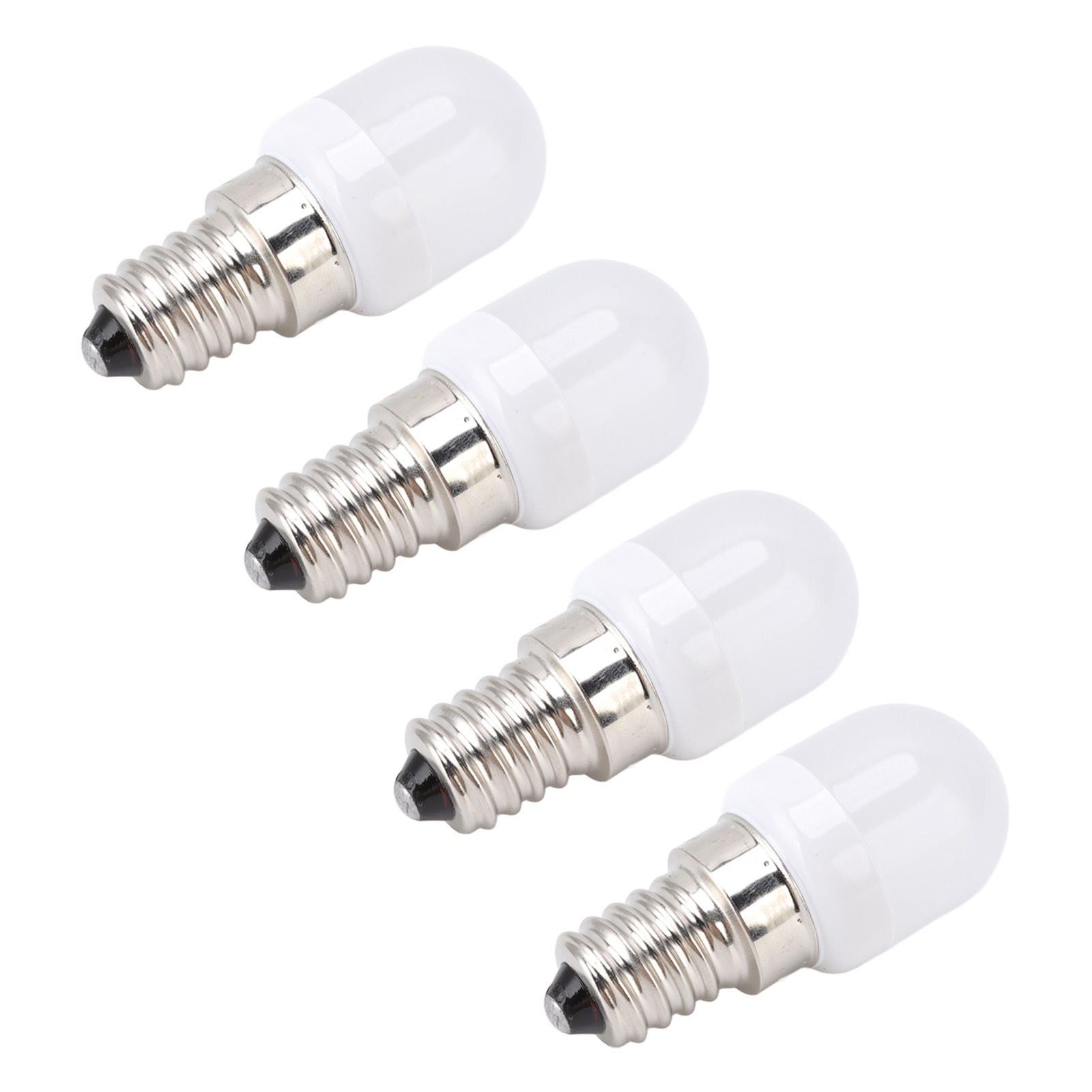 10er-pack E14-led-lampen Aus Edelstahl, 1,5 W, 220 V, Für Kronleuchter, Deckenleuchten, Schrankleuchten, Wandleuchten Und Tischlampen, Warmweißes Licht
