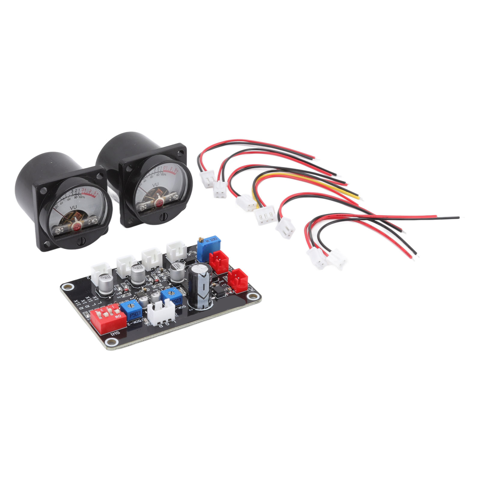 Vu-meter Für Leistungsverstärker Mit Steuerplatine, Für 12v-18v-tonstudios