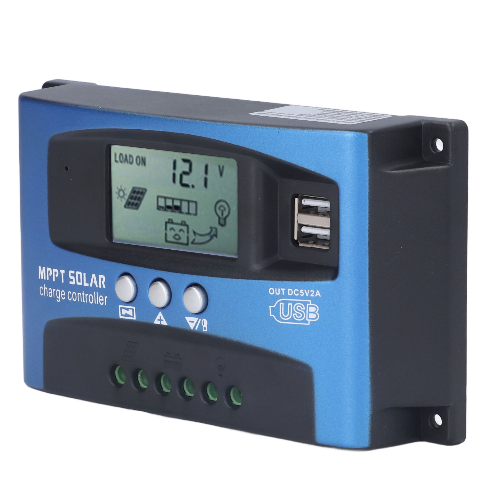 12v/24v Mppt-solarladeregler Für Photovoltaikanlagen, Intelligentes Ladegerät Für Led-straßenbeleuchtung, 100a