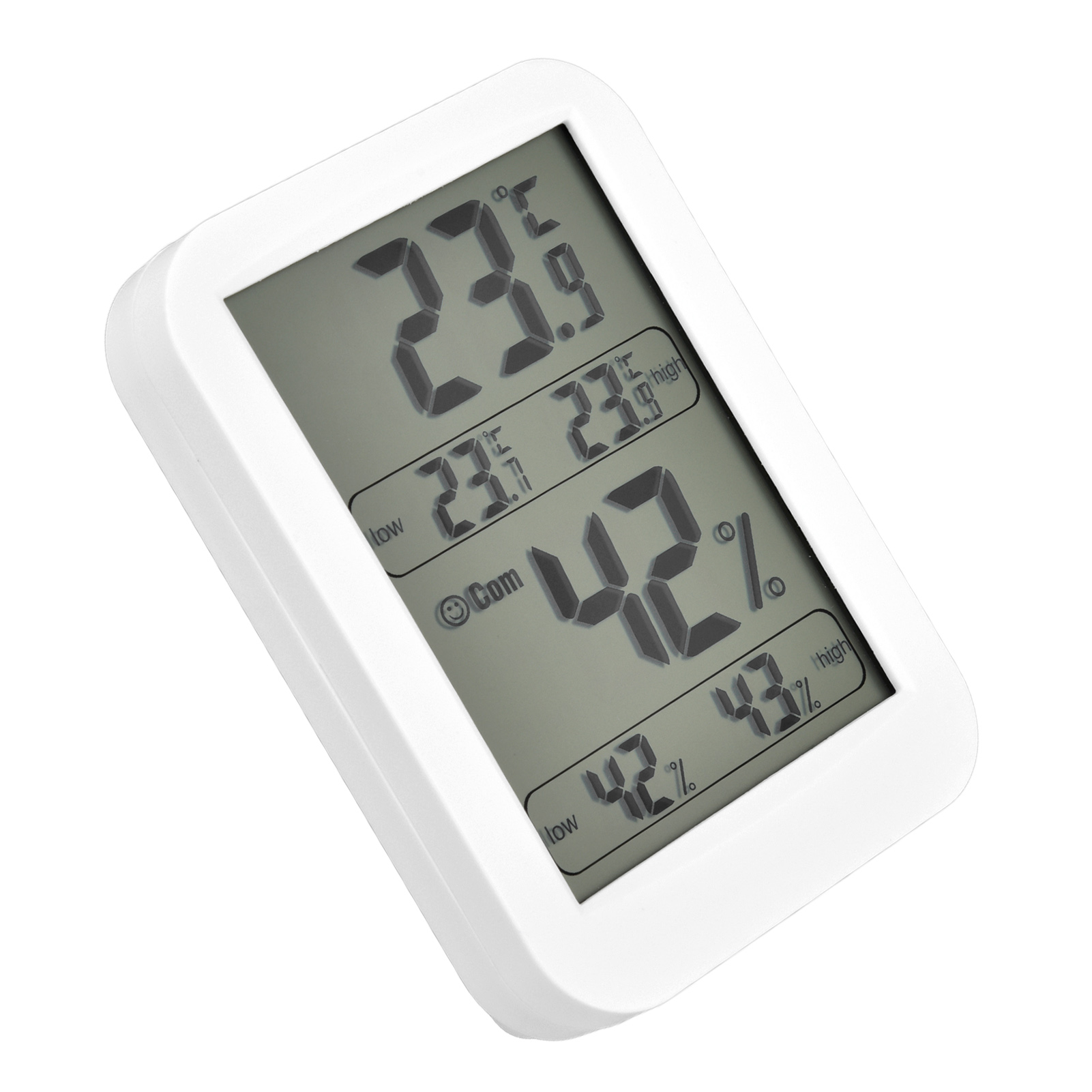 Thermometer-hygrometer Mit Präziser Temperatur- Und Feuchtigkeitsmessung, Großem Lcd-display, Für Reptilien, Terrarien, Gewächshäuser Und Lagerhallen