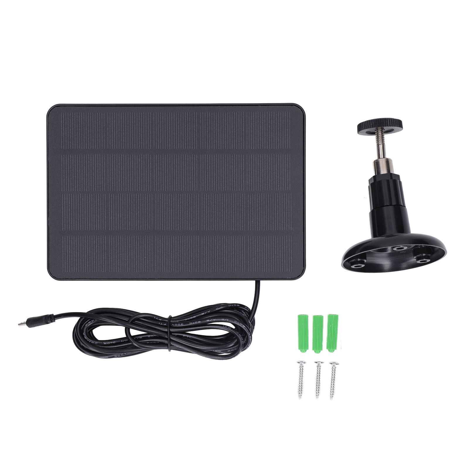4w 5v Wasserdichtes Und Wetterfestes Photovoltaik-solarpanel Für Den Außenbereich, Verstellbare Halterungen, Geringer Energieverbrauch