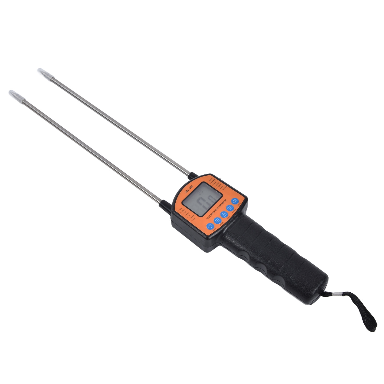 Getreidefeuchtigkeitsmessgerät Mit Sprachausgabe, Lcd-hintergrundbeleuchtung, Hoher Genauigkeit Und Empfindlichkeit, Robustem, Knickfestem Gehäuse