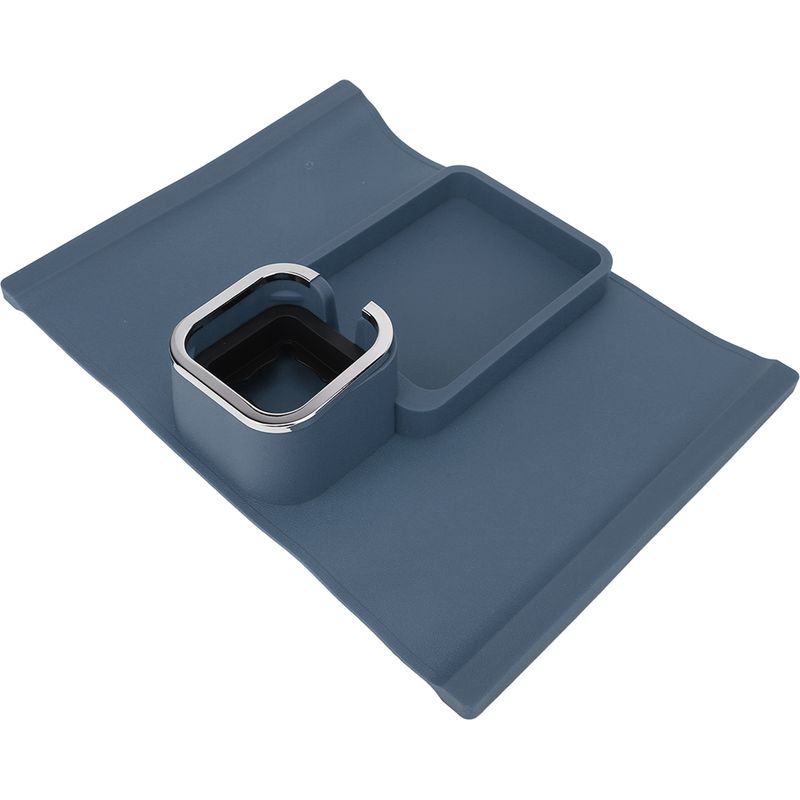 Ergonomischer, Multifunktionaler Silikon-becherhalter Für Sofas Mit Rutschfester Unterseite, Ideal Für Sofa- Und Büroarmlehnen (blau).