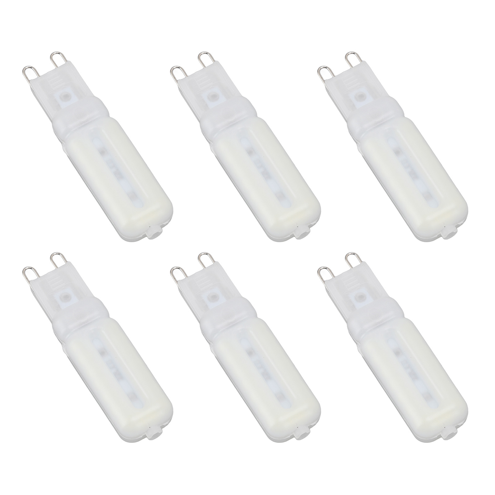 G9-dimmlampen Mit Augenschutz, 32 Leds, 7 W, Für Kronleuchter Oder Deckenleuchten (6er-pack), Warmweiß, 220 V