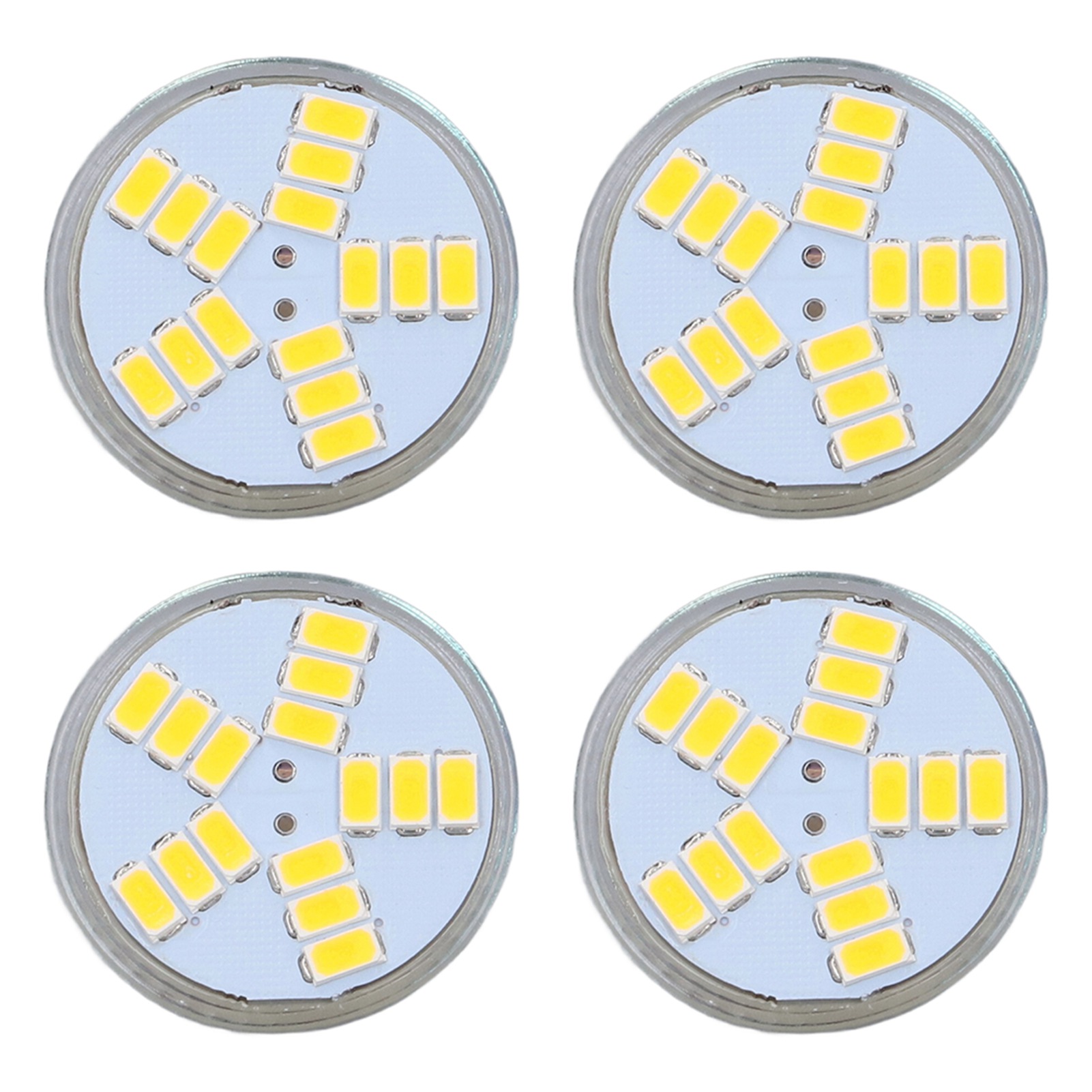 Stück Mr11 Led-lampen, 5 W, 500 Lm, Mit 15 Leds, Doppelstiftsockel Für Strahler Und Gartenleuchten, Kaltweiß