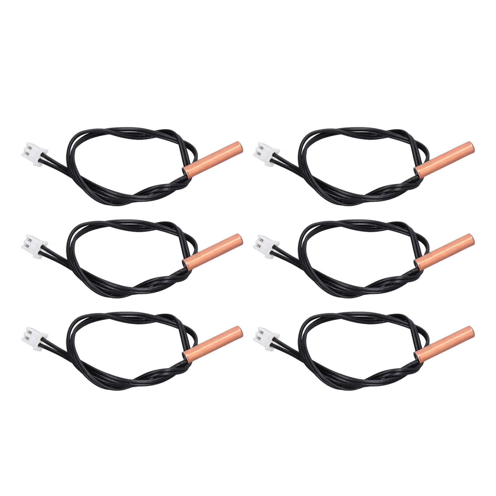 10 Stück 10k Temperaturfühler Pvc Kupfer Wasserdichte Ntc-thermistorfühler Für Klimaanlagen