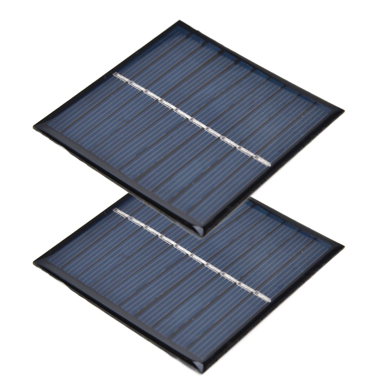 Stück Mini-solarpanel, Tragbar, Gekapselt, Flexibel, Epoxidharz, Für Diy-anwendungen, 0,7 W, 5 V, 0–140 Ma