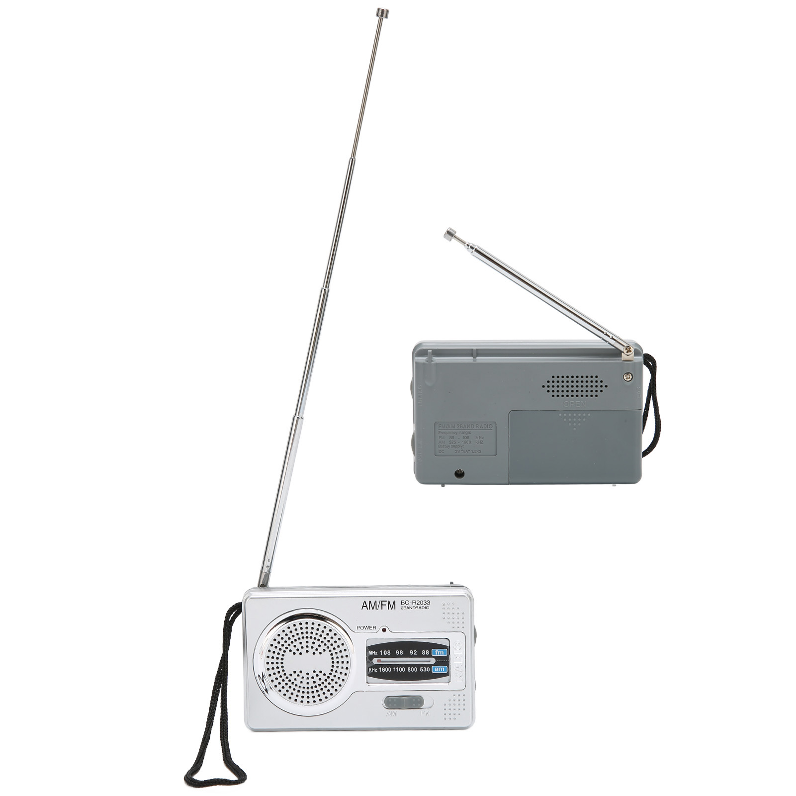 Tragbares Am/fm-radio, Multifunktionales, Batteriebetriebenes Mini-taschenradio – Ideal Als Geschenk