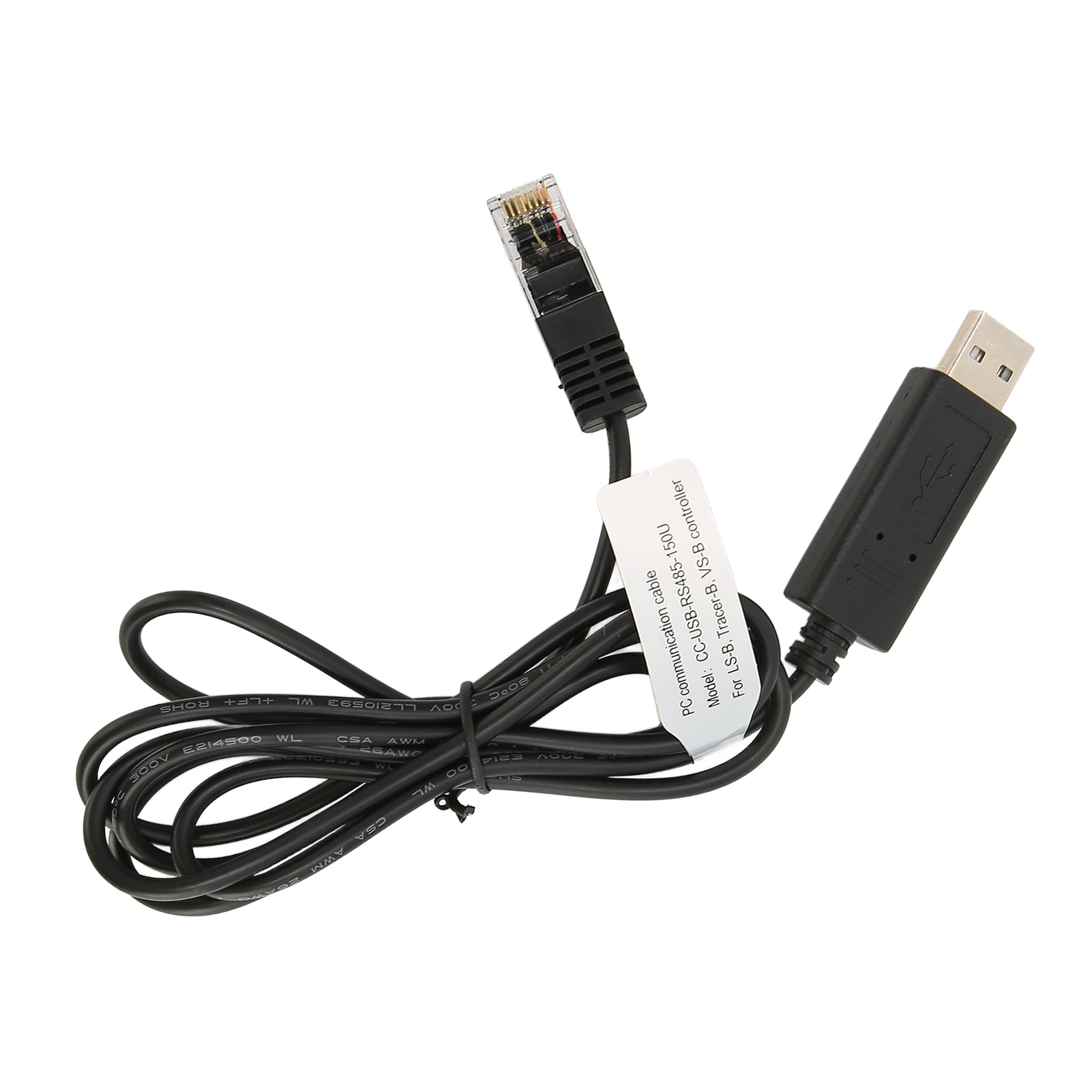 Usb-zu-rs-485-pc-kommunikationskabel, 1,5 Meter Lang, Messing, Tragbar, Ersatz Für Solaranschluss