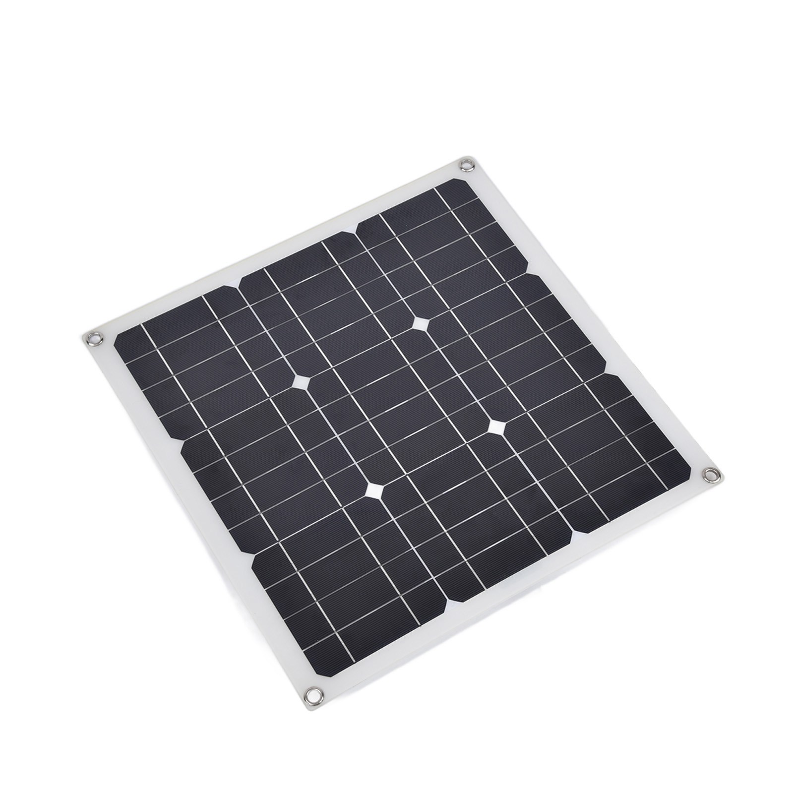 30-w-solarpanel-set Mit Monokristallinem Silizium-solarpanel, Batterieladegerät, 10-a-regler Und 18-v-/5-v-usb-netzteil