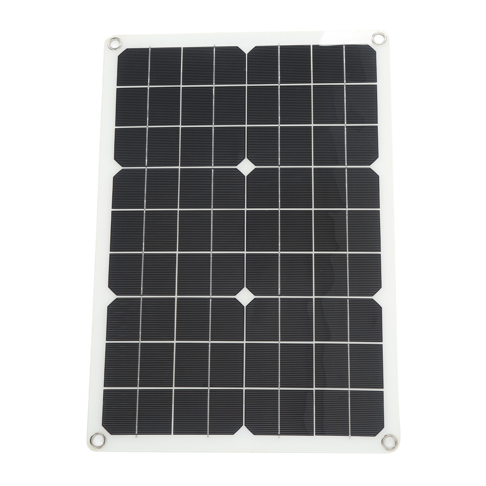 Hocheffizientes Monokristallines Solarmodul-set Mit Zwei Usb-anschlüssen Und Ausgang, Diy-solarmodul Für Wandern Und Camping, 20 W, 5 V