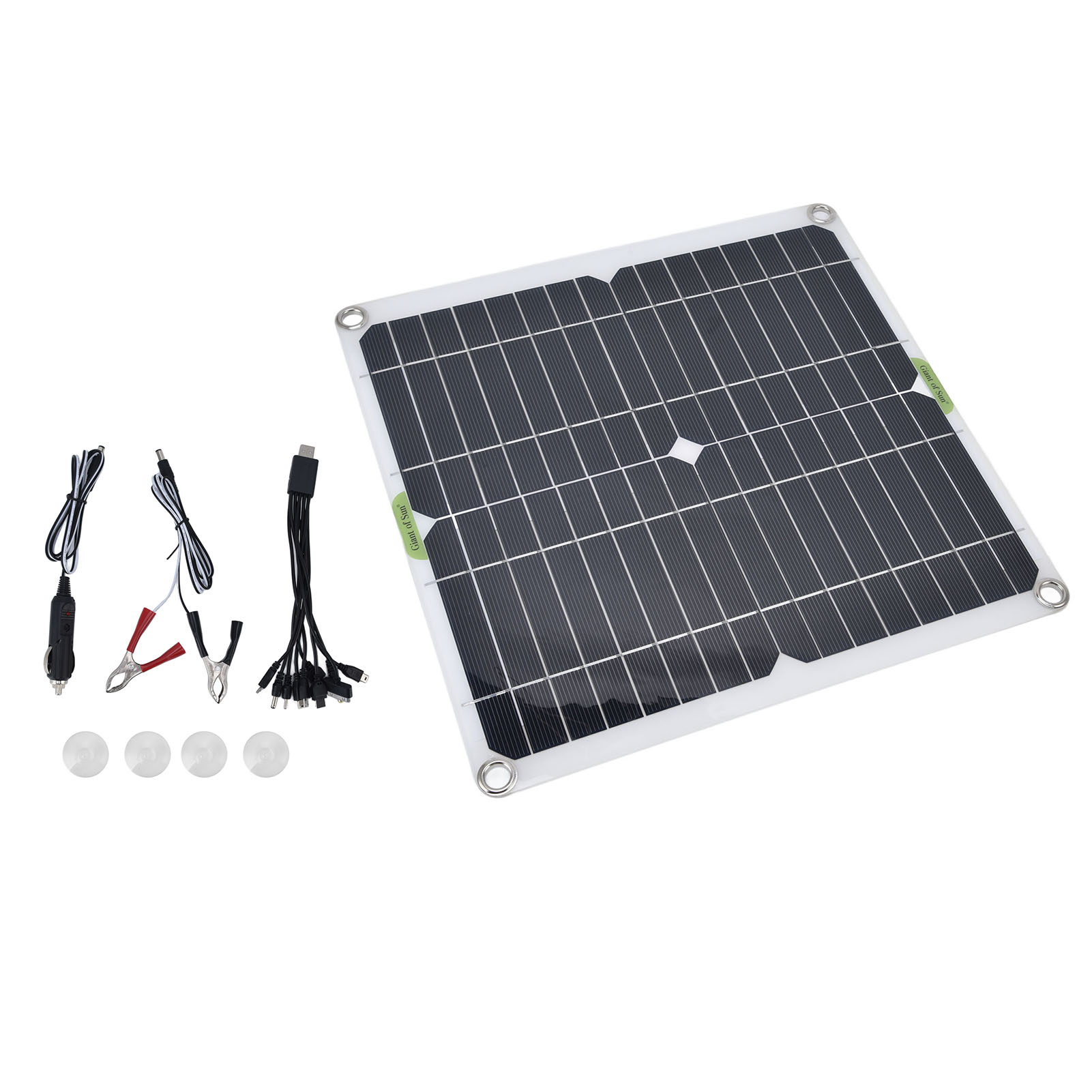 Tragbares Solarpanel 200w 5v, Wasserdicht, Leicht Und Dünn, Solarladeplatine Für Haushalt, Auto Und Schiff