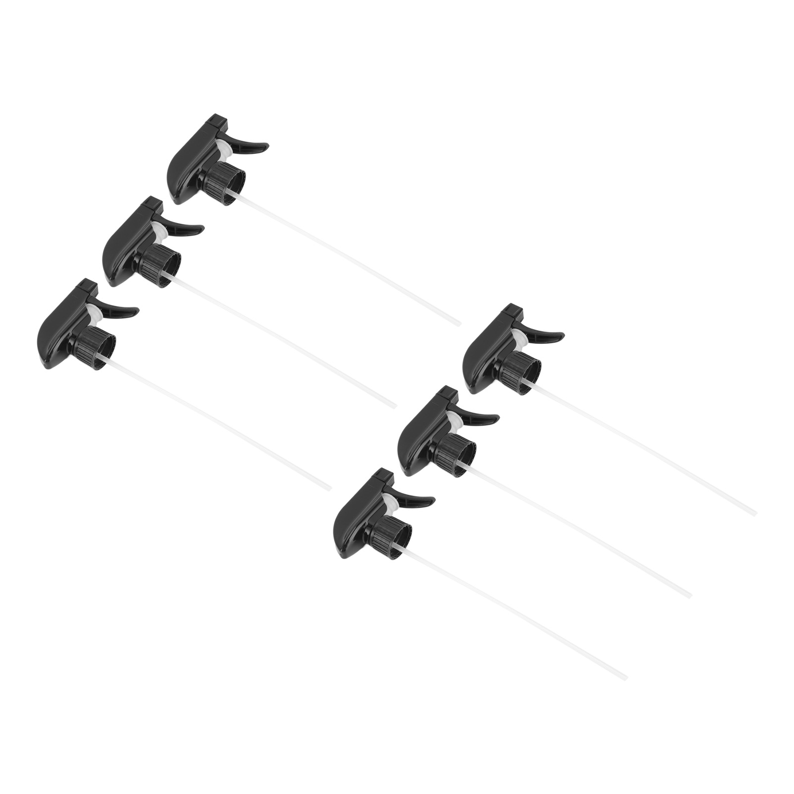 Set Mit 6 Ersatzdüsen Für Sprühflaschen, Wiederverwendbarer Sprühnebel, Schwarz, 28 Mm