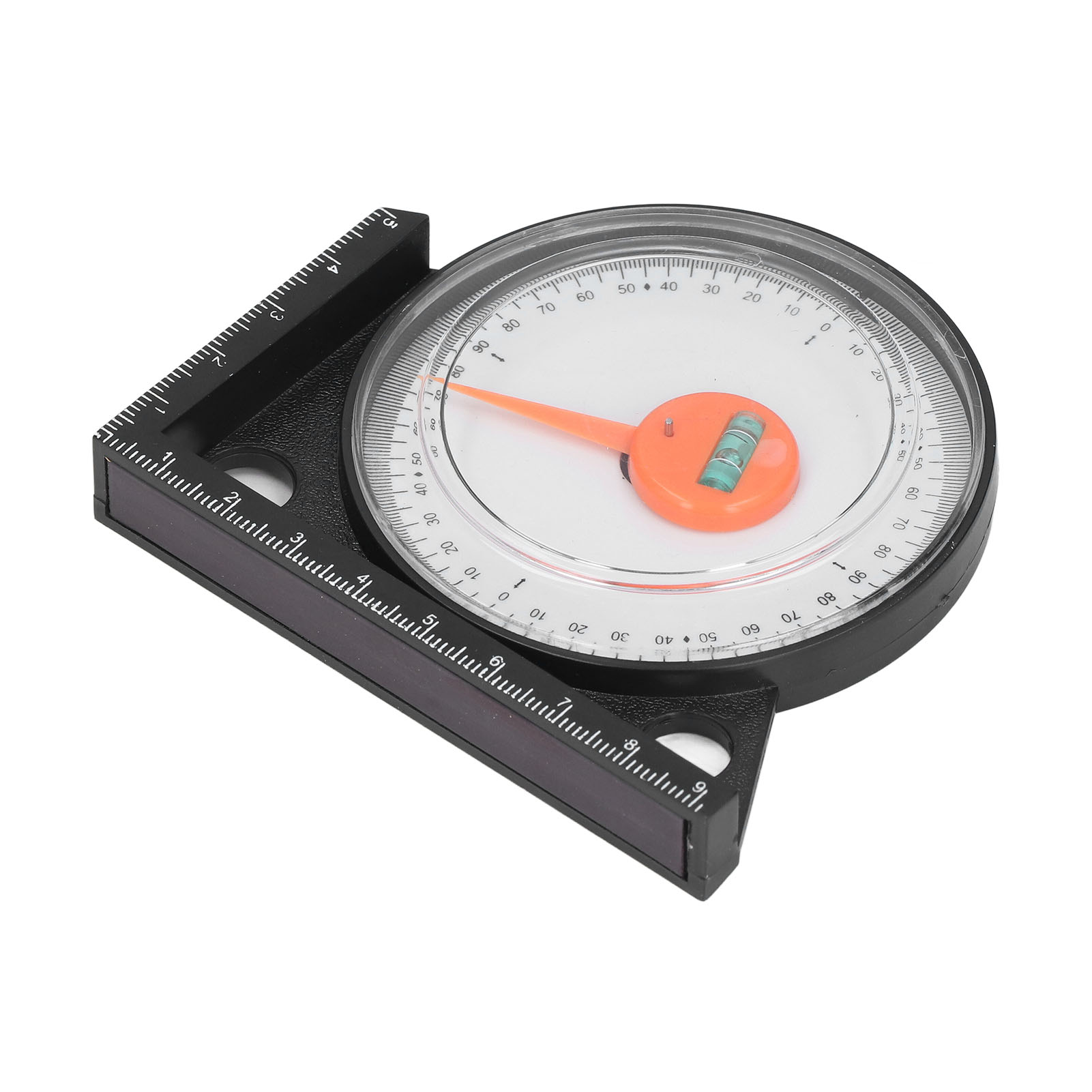 Winkelmesser Mit Hoher Genauigkeit, Robustem Und Langlebigem Kunststoff, Gut Lesbarer Skala, Einfacher Bedienung, Magnetischem Winkelmesser