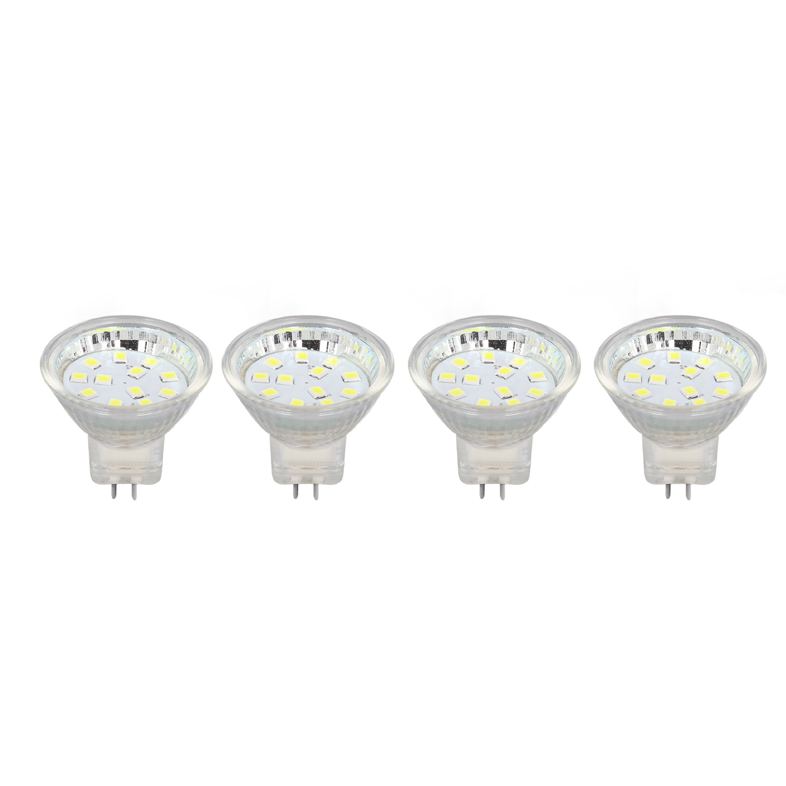 Stück Mr11 12-led-glühbirne, 2 W, 300 Lm, Spot-glühbirne Mit Doppelstiftsockel, Kaltweiß (6000 K)