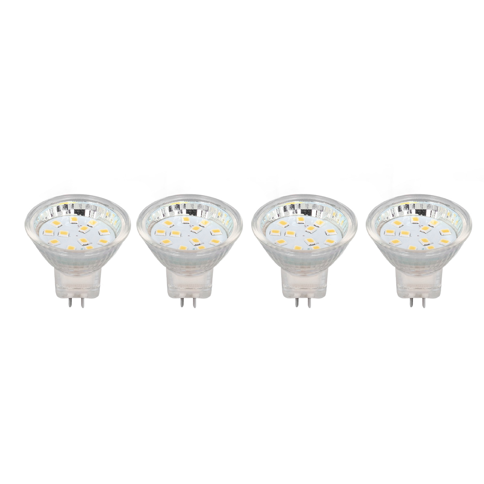 Stück Mr11 12-led-glühbirnen, 2 W, 300 Lm, Spot-glühbirnen Mit Doppelstiftsockel, Warmweißes Licht (3000 K)