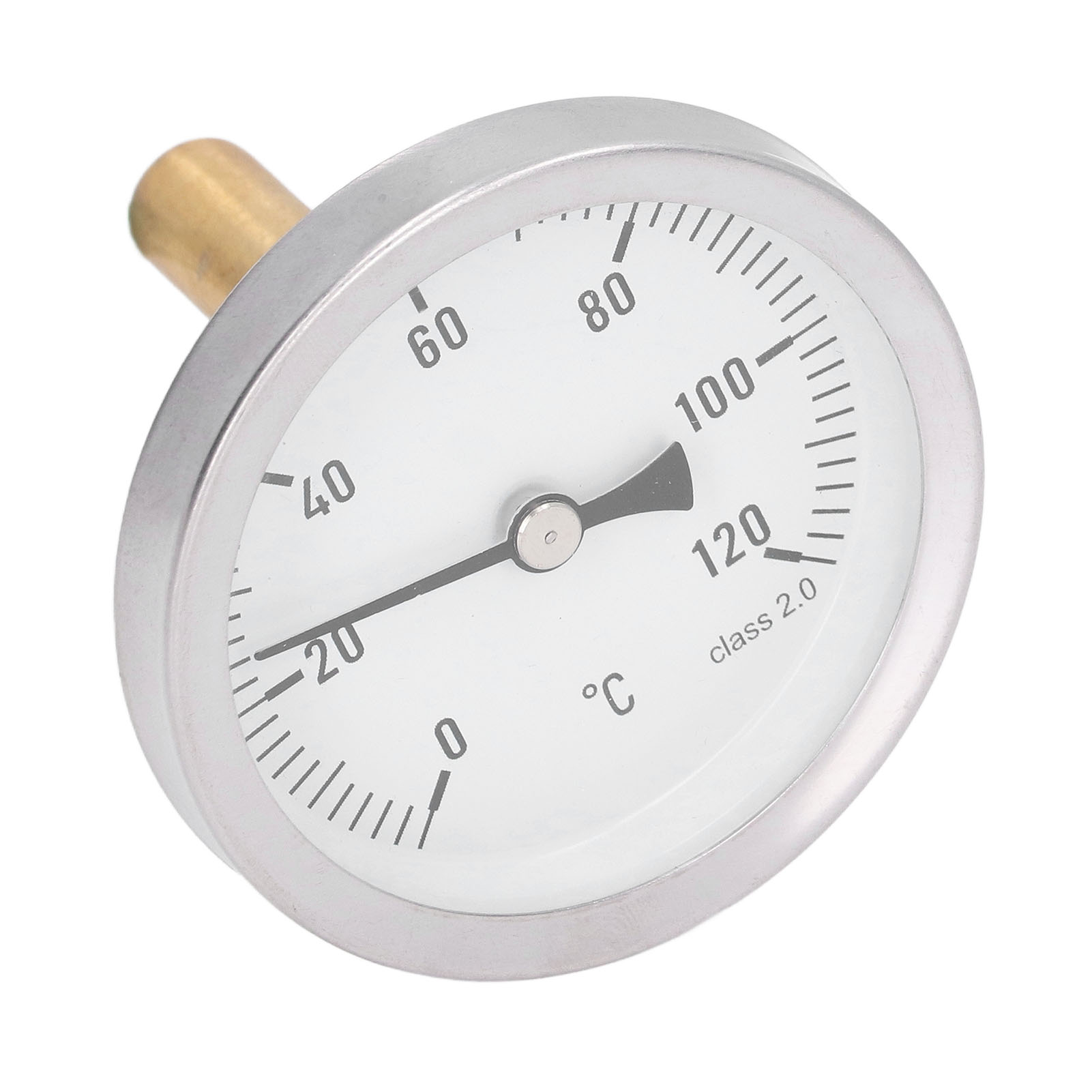 63-mm-zeigerthermometer Für Grills, 0–120 °c, Bimetall-temperaturanzeige Zum Kochen