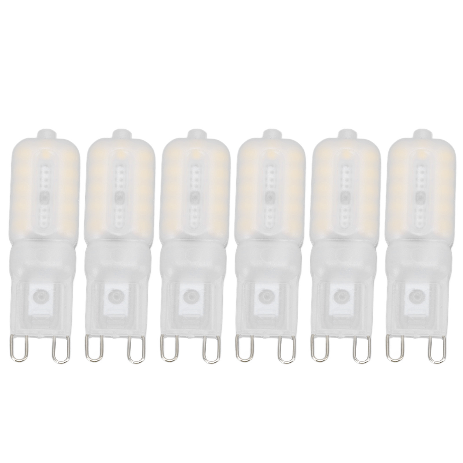 G9-dimmlampen, Augenschonend, Energiesparend, 5 W, 22 Leds, Für Decken- Oder Tischlampen (6er-pack), Natürliches Licht, 220 V