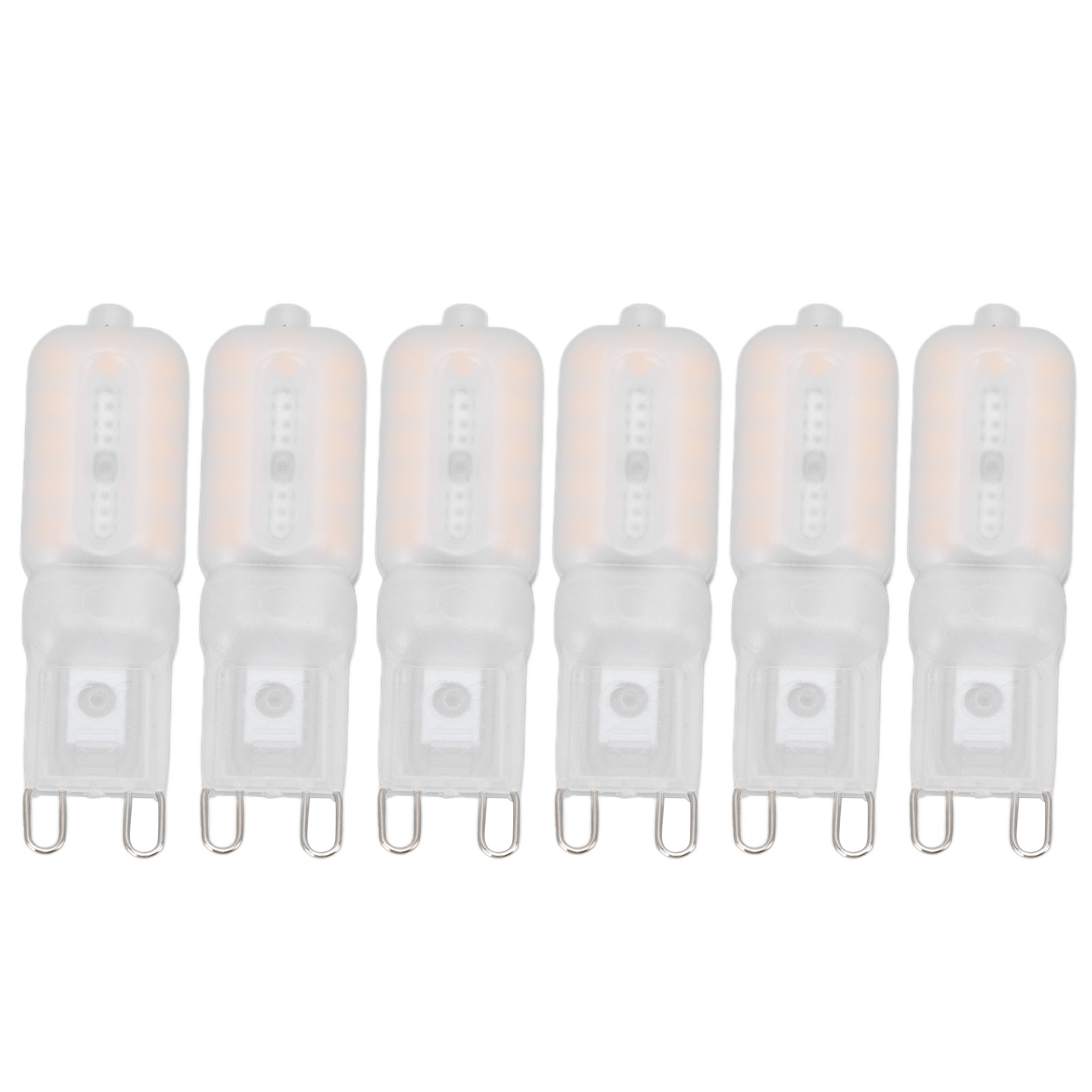 G9-dimmlampen, Augenschonend, Energiesparend, 5 W, 22 Leds, Für Decken- Oder Tischlampen, 6er-pack, Warmweißes Licht, 220 V
