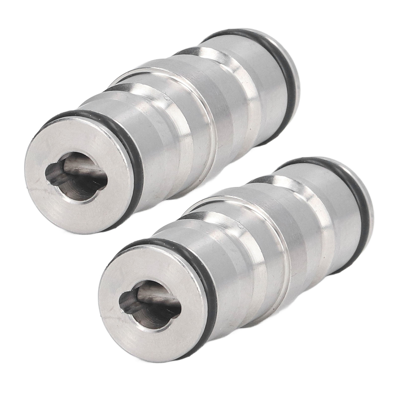 Set Aus 2 Kugelkupplungen Für Craft-beer-fässer, Aus Robustem Edelstahl, Mit Schnellverriegelungsmechanismus.