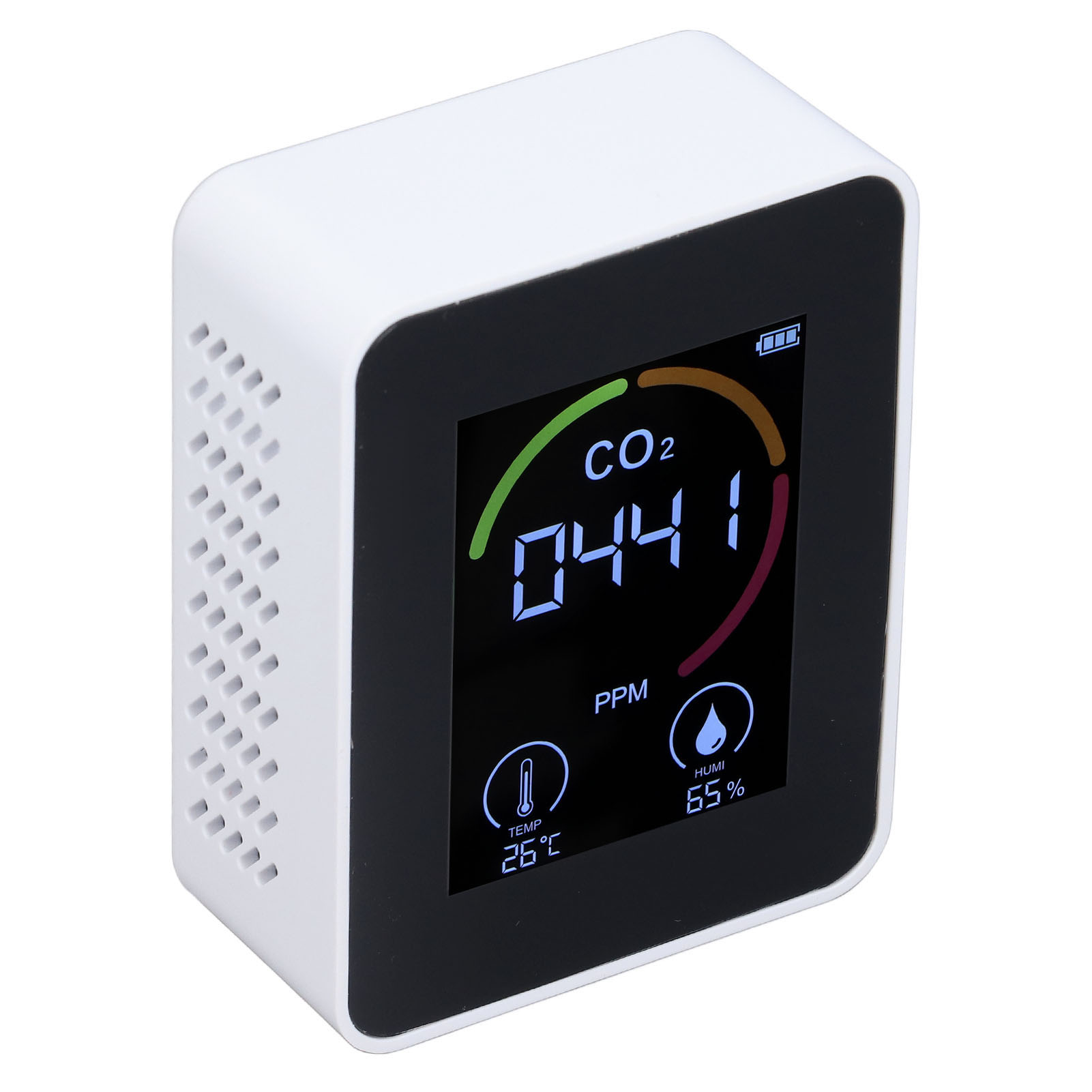 Digitaler Luftqualitätsmonitor, Kohlendioxid-detektor, Co2-tester, Temperatur- Und Feuchtigkeitsmesser