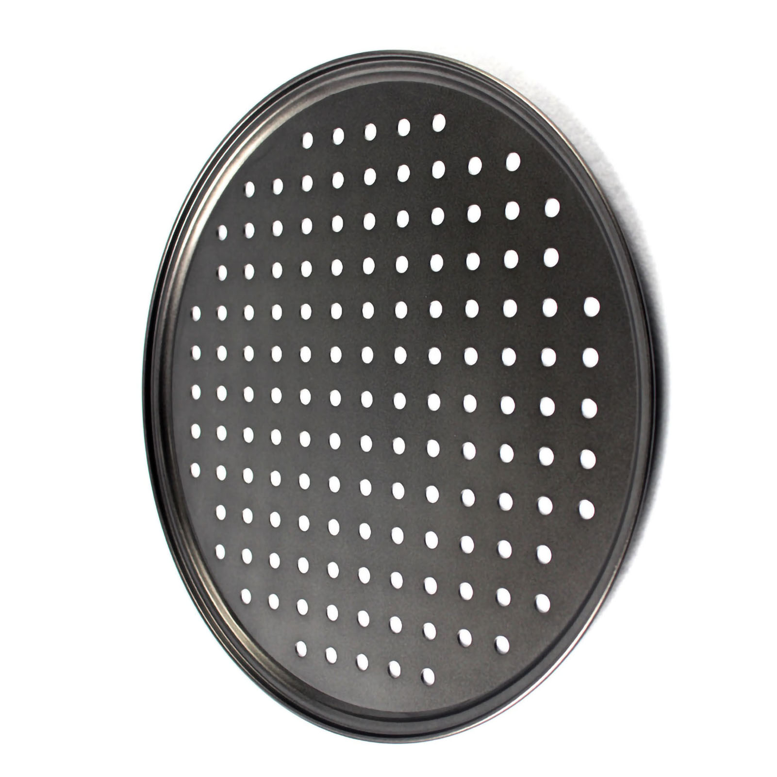 Perforiertes Pizzablech, Antihaftbeschichtet, Leicht Zu Lösen, Stabiler Boden, Belüftet, 28 Cm