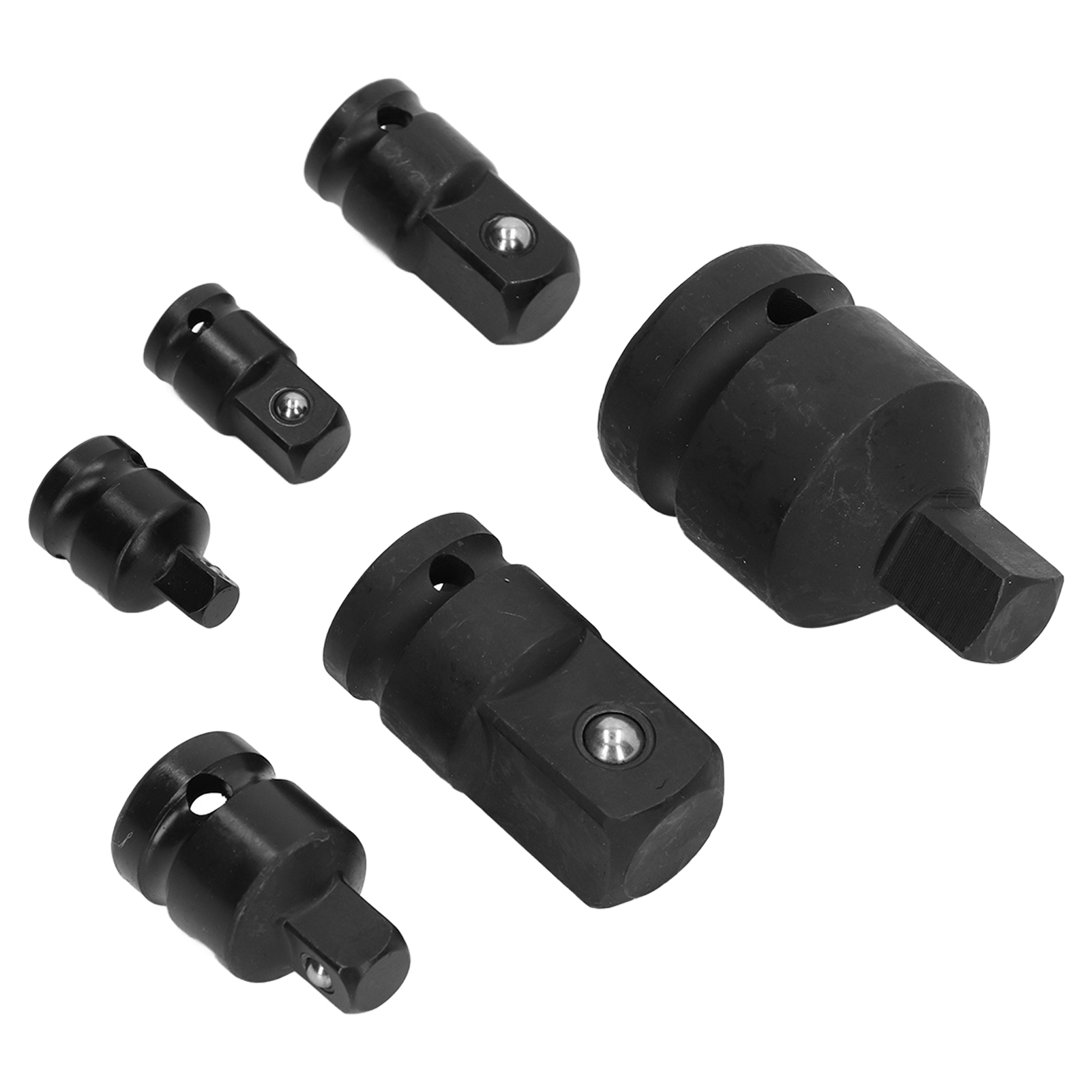 Steckschlüssel-adapterset Aus Verchromtem Tangentialstahl (1 3/4, 1/2, 3/8, 1/4 Zoll) Mit Schlagschrauber-adapter Für Heimwerkerarbeiten