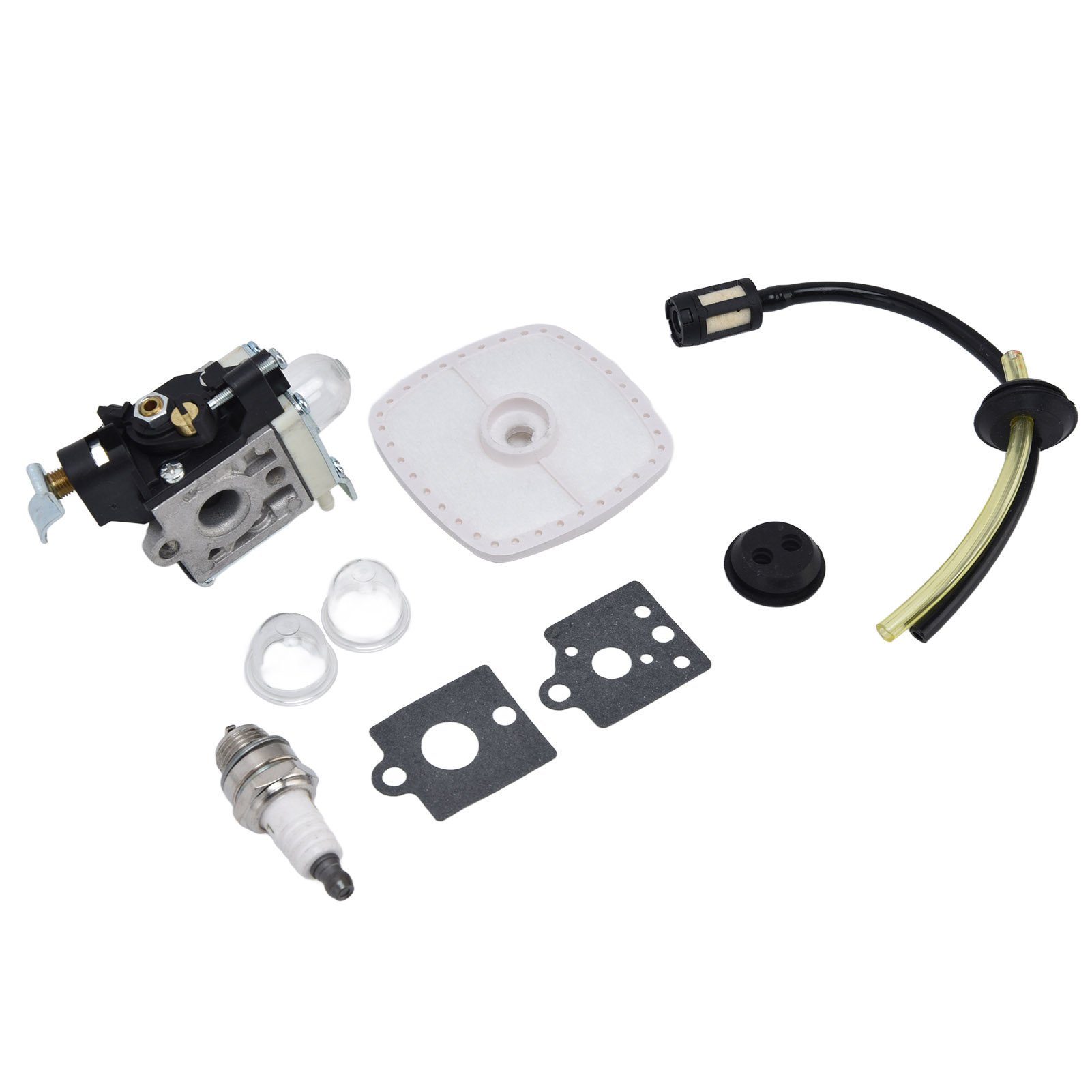 Vergaser-ersatzset Für Rasenmäher, Inklusive Kraftstofffilter Und Primerpumpe, Passend Für A021001590 Pb‑251 Pb‑255 Pb‑255ln Es‑25