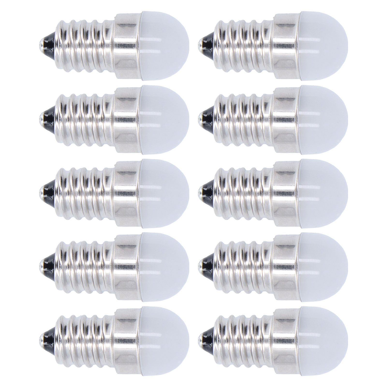 10 Stück E14 Energiesparlampen, Warmweißes Led-licht, Kleine Lampen Für Decken- Und Wandlampen, 500 Lm, 1,5 W, 24 V
